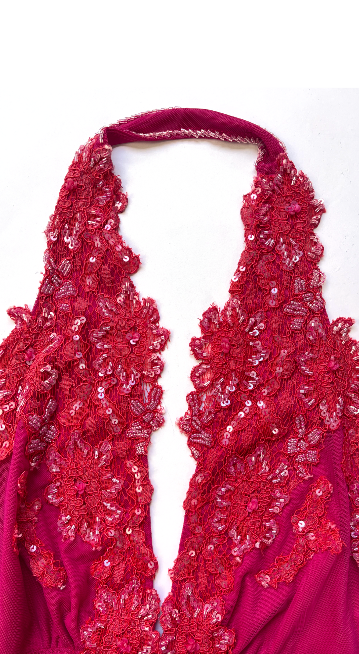 Aftershock ~ Y2K Hot Pink Embellished Dress