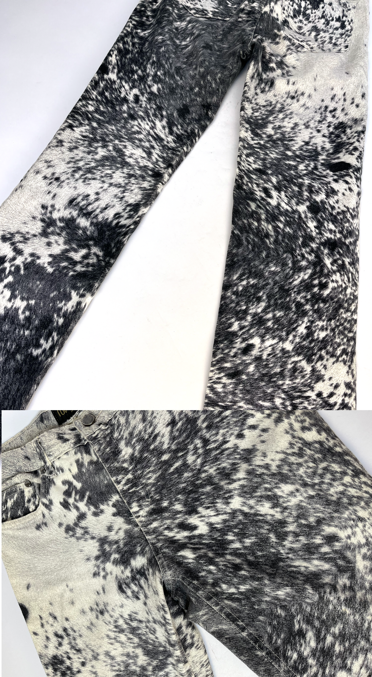 Roberto Cavalli ~ F/W 1999 Horse Fur Pattern Print Pants