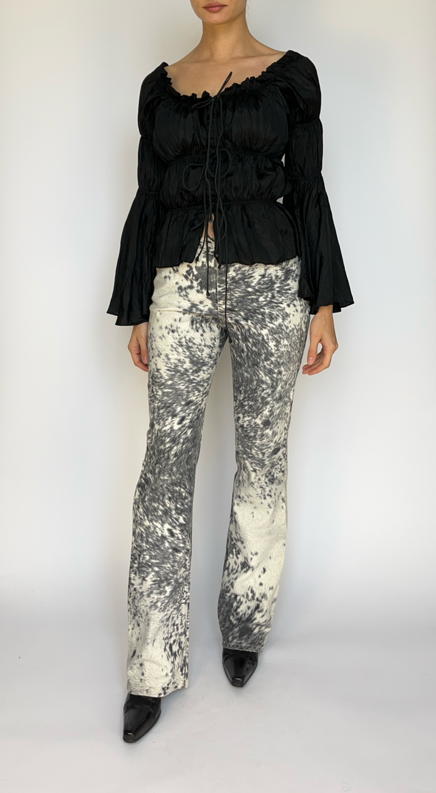 Roberto Cavalli ~ F/W 1999 Horse Fur Pattern Print Pants