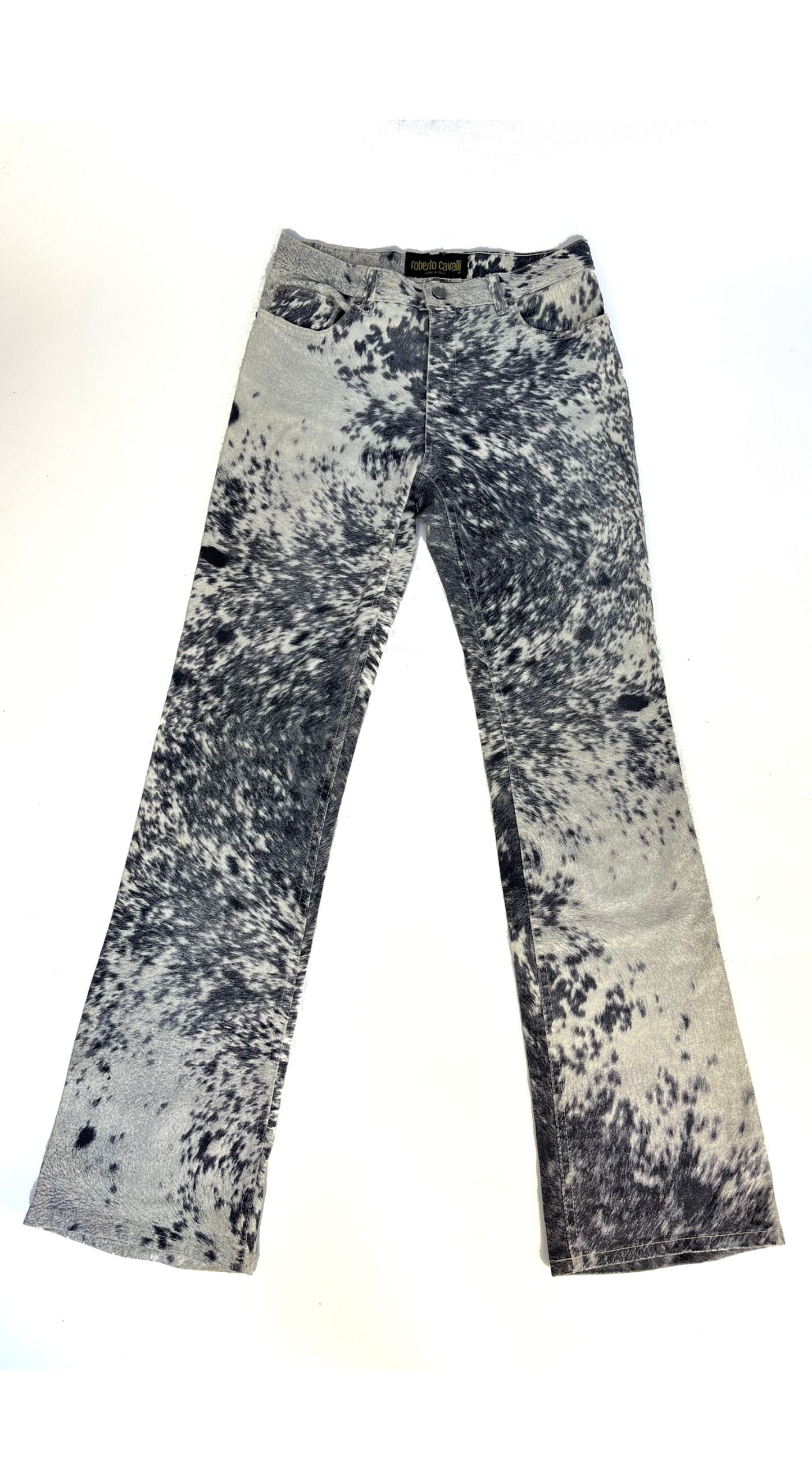 Roberto Cavalli ~ F/W 1999 Horse Fur Pattern Print Pants