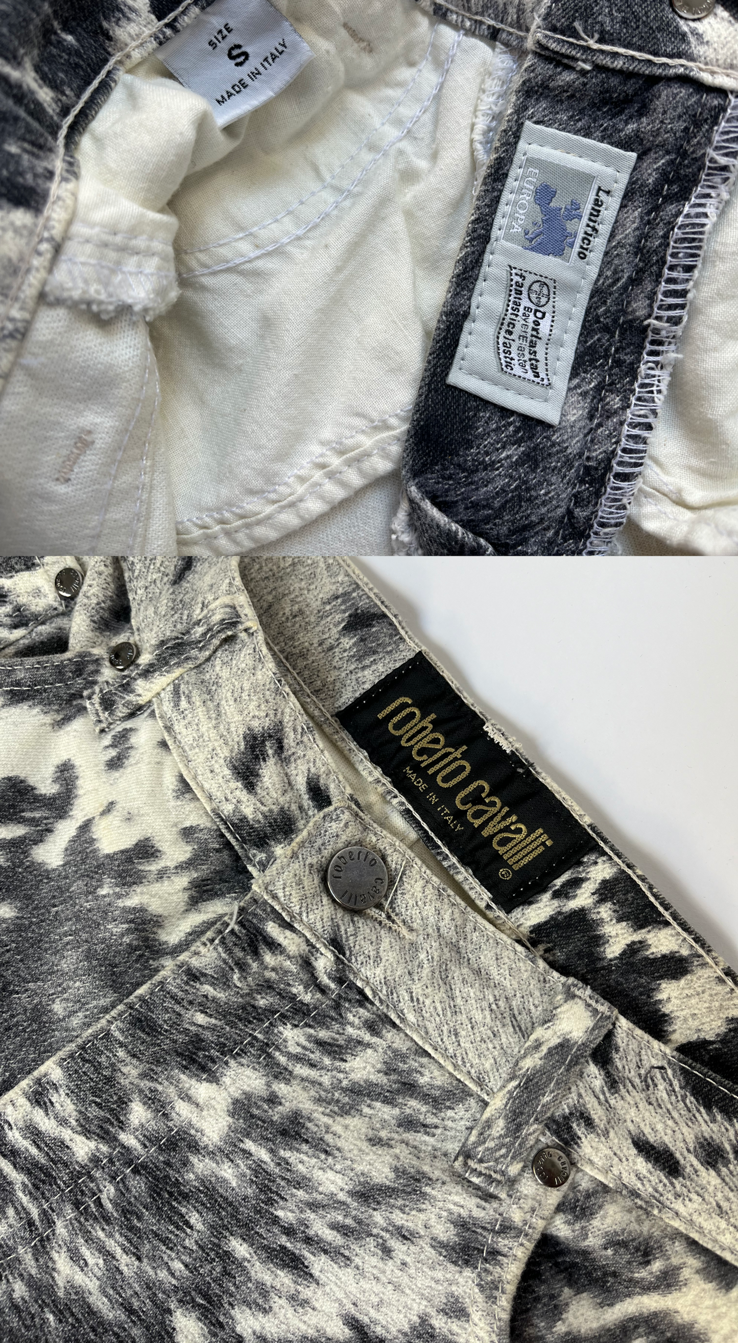 Roberto Cavalli ~ F/W 1999 Horse Fur Pattern Print Pants
