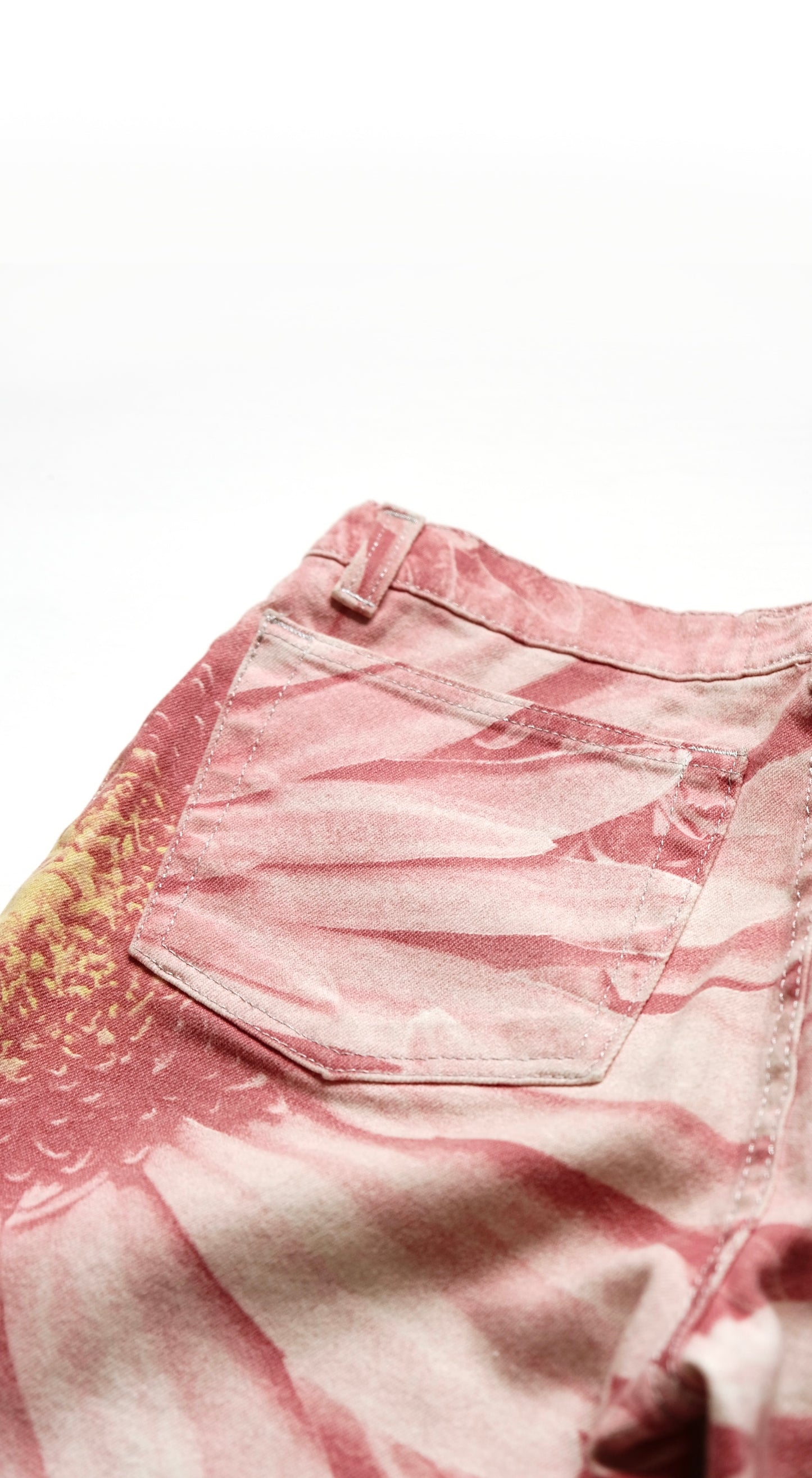 Roberto Cavalli ~ S/S 2000 Set Rosa Floral Pants and Top Set