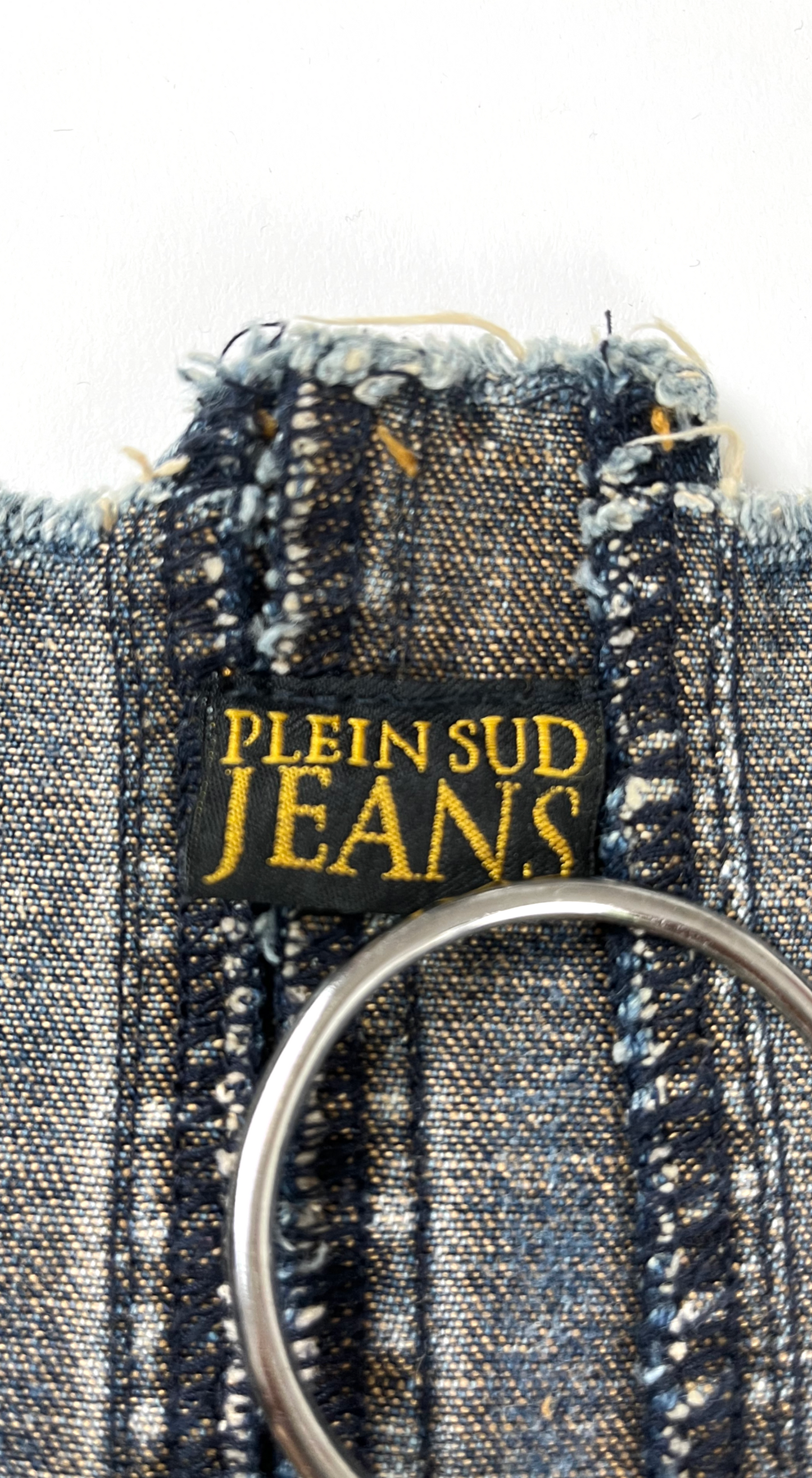 Plein Sud ~ 2000s Constructed Denim Jacket