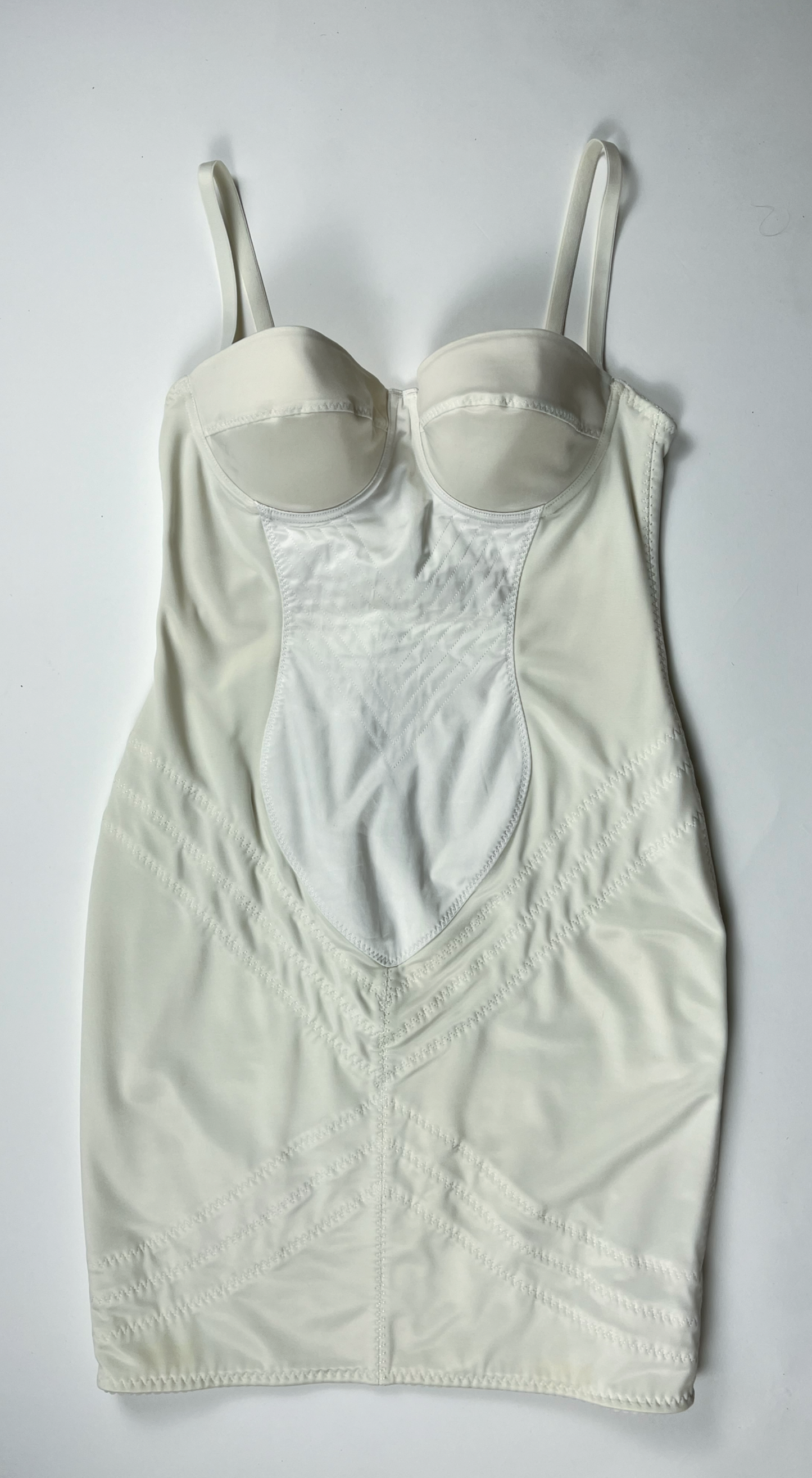 Jean Paul Gaultier ~ Y2k S/S 2005 Off-white Corset Bustier Dress