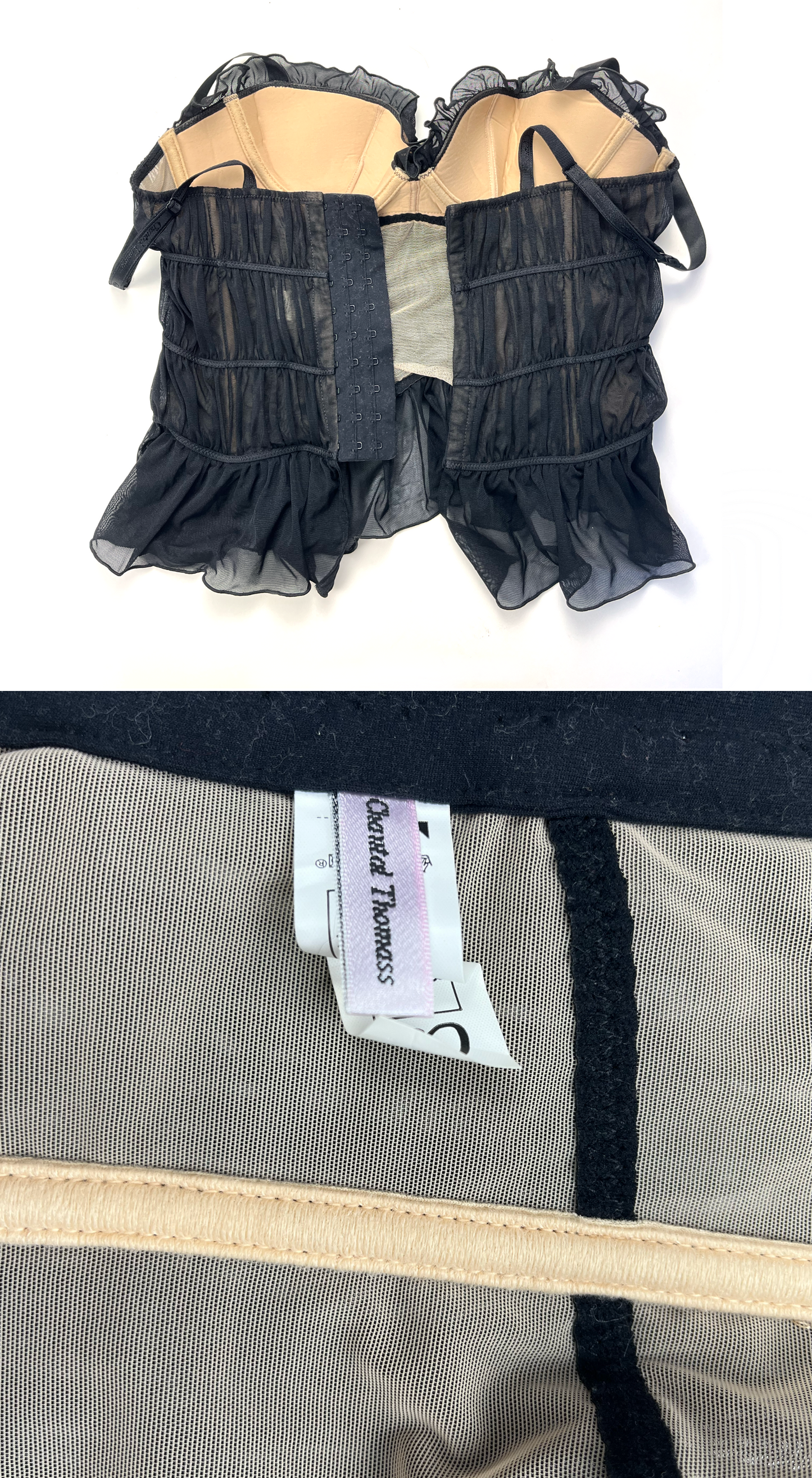 Chantal Thomass ~ F/W 2006 Romantic Black Corset