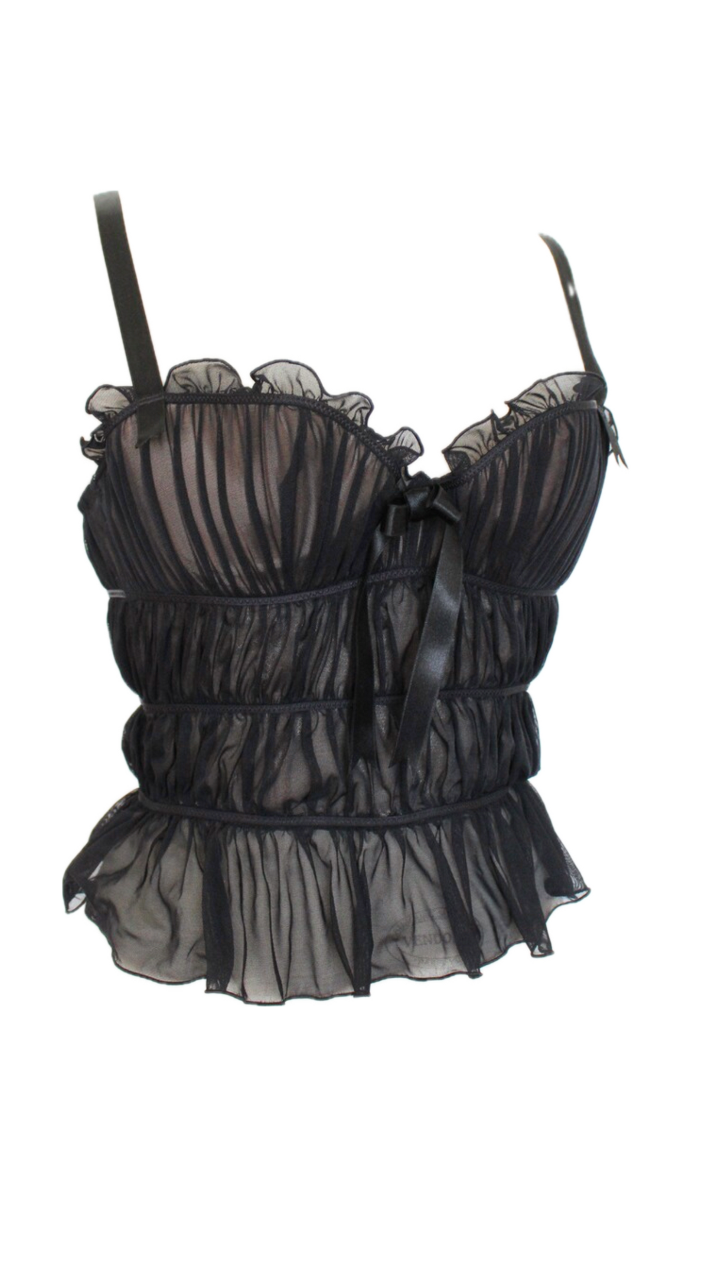 Chantal Thomass ~ F/W 2006 Romantic Black Corset