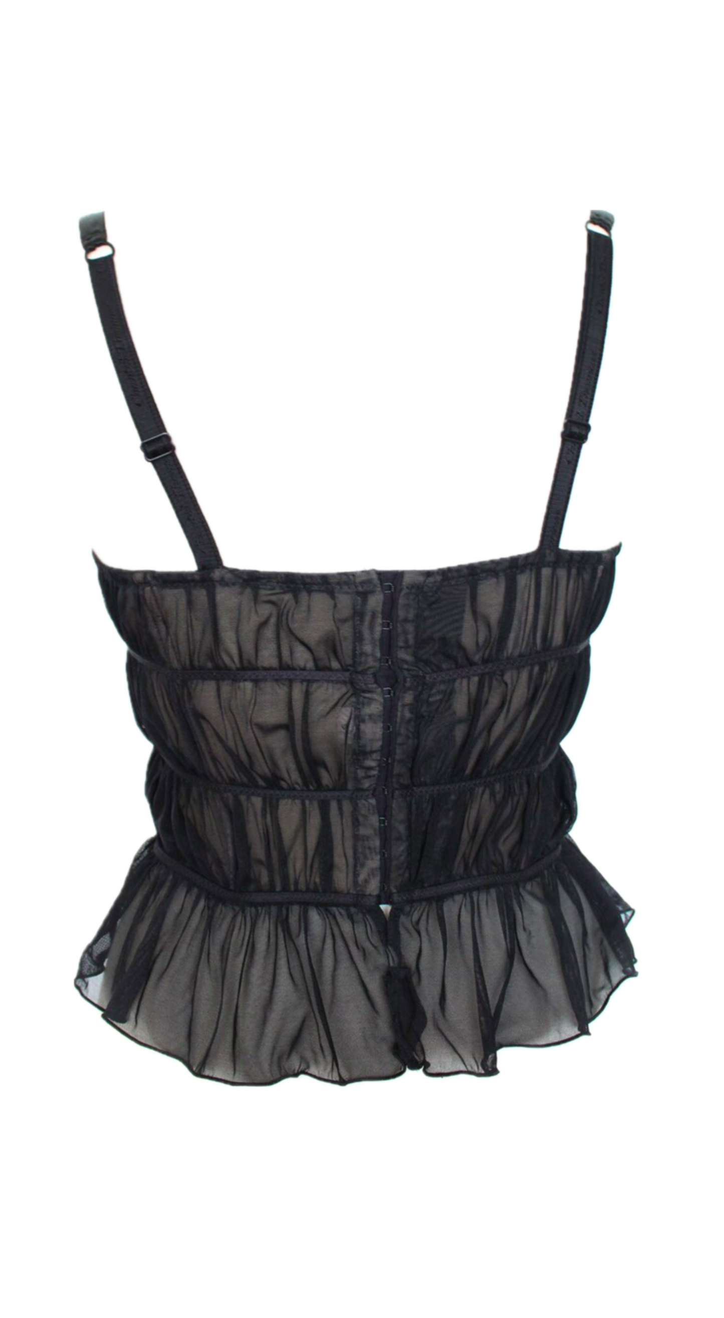 Chantal Thomass ~ F/W 2006 Romantic Black Corset