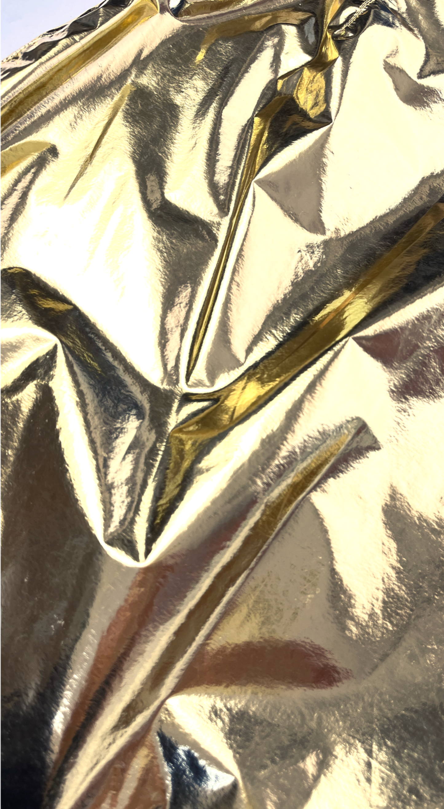 Istante by Gianni Versace ~ Runway 1994 Gold Mini Skirt