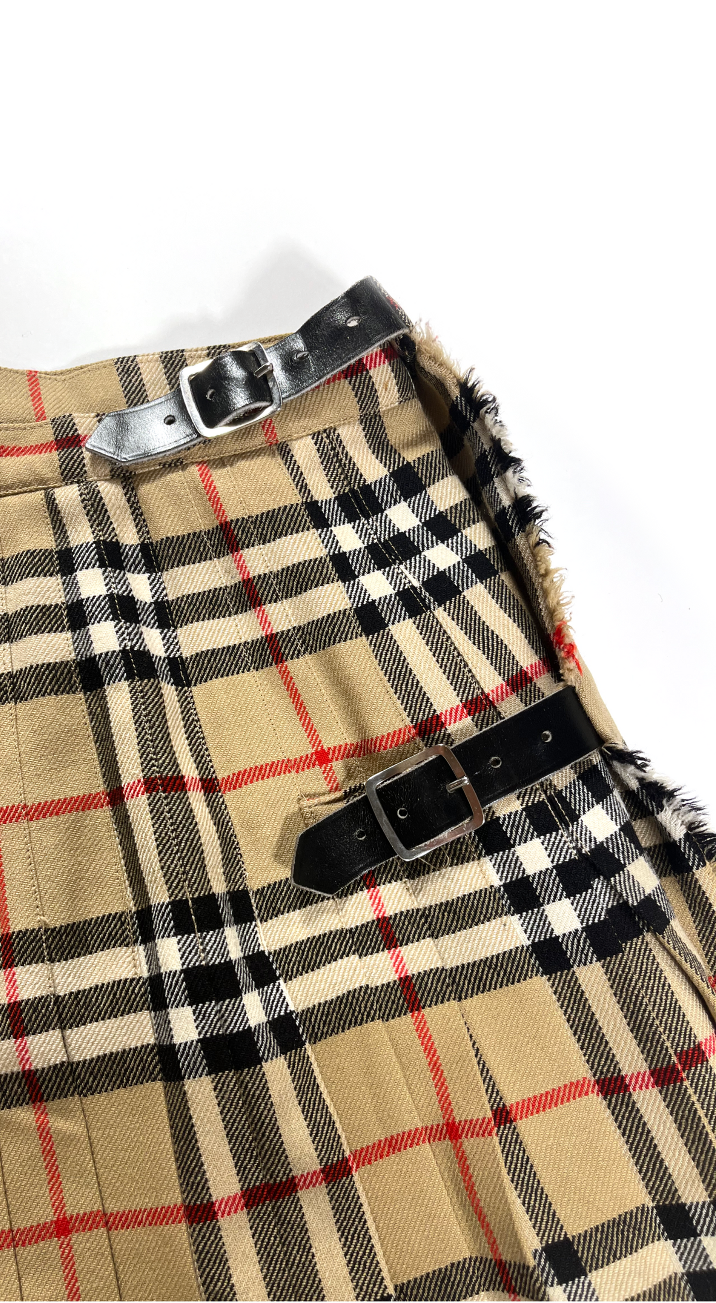 Burberry ~ Vintage 1980s Tartan Skirt
