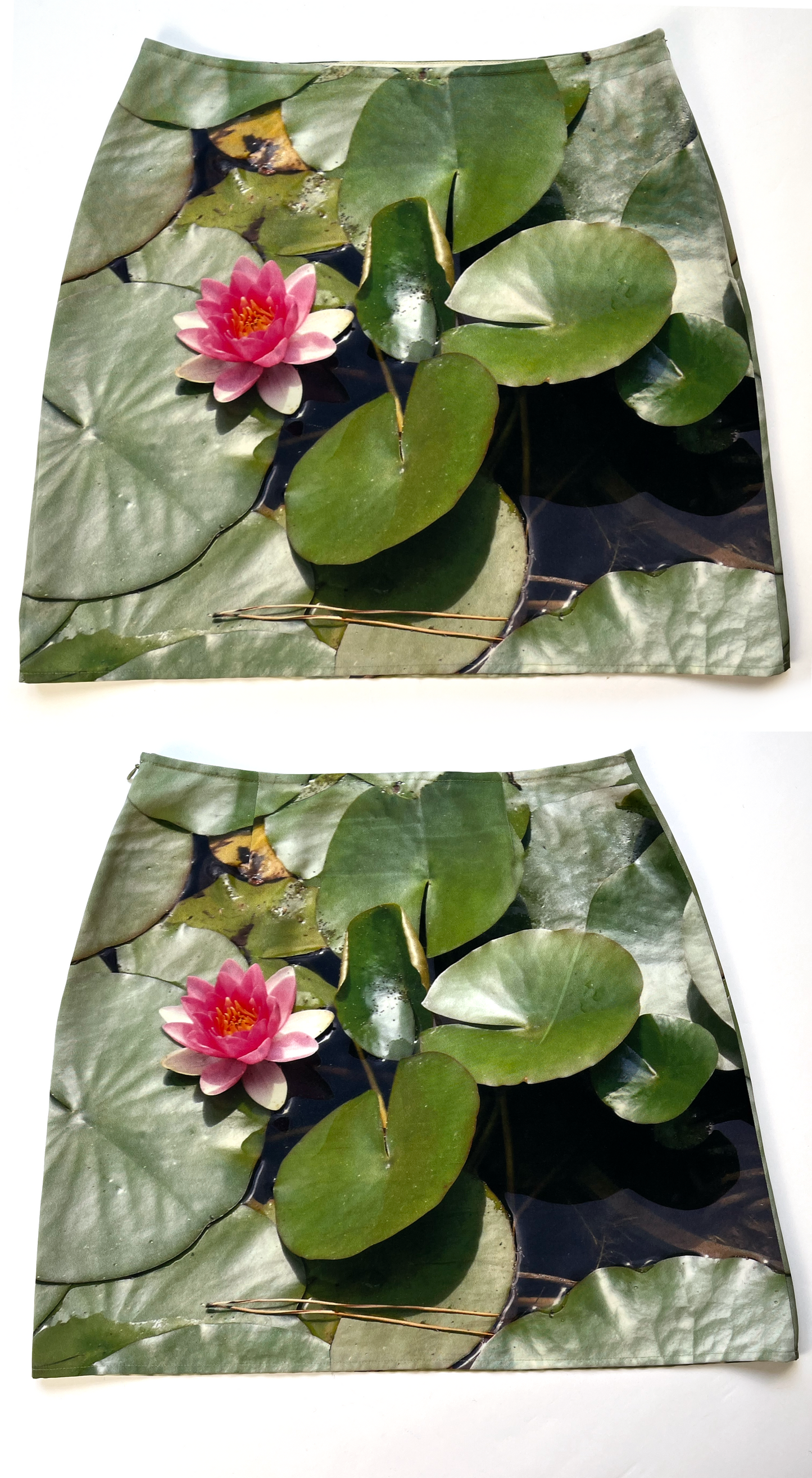 Agnes B. ~ Pink Water Lily Nymphaea Skirt