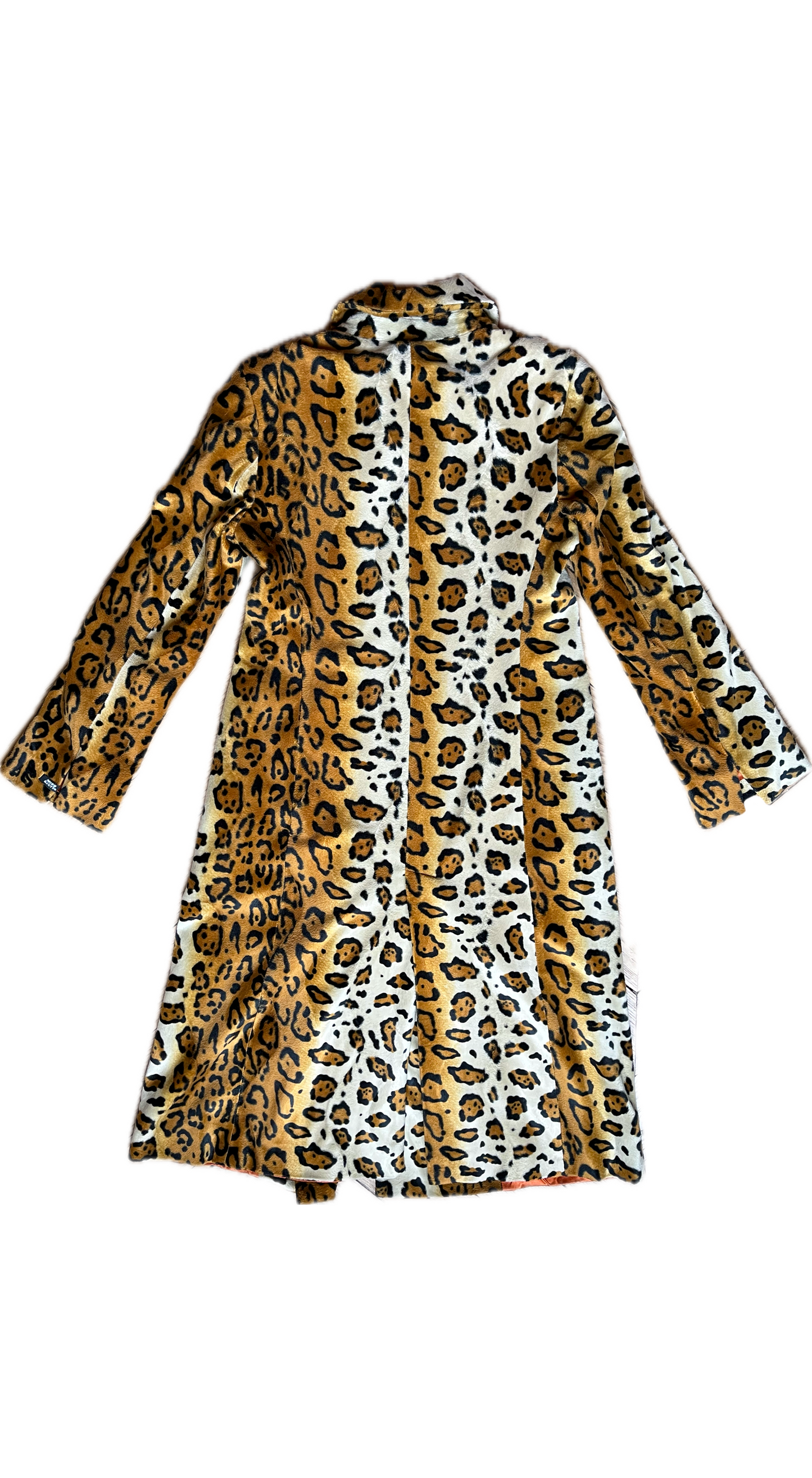 Miss Sixty ~ 2000s Soft Leopard Print Long Coat
