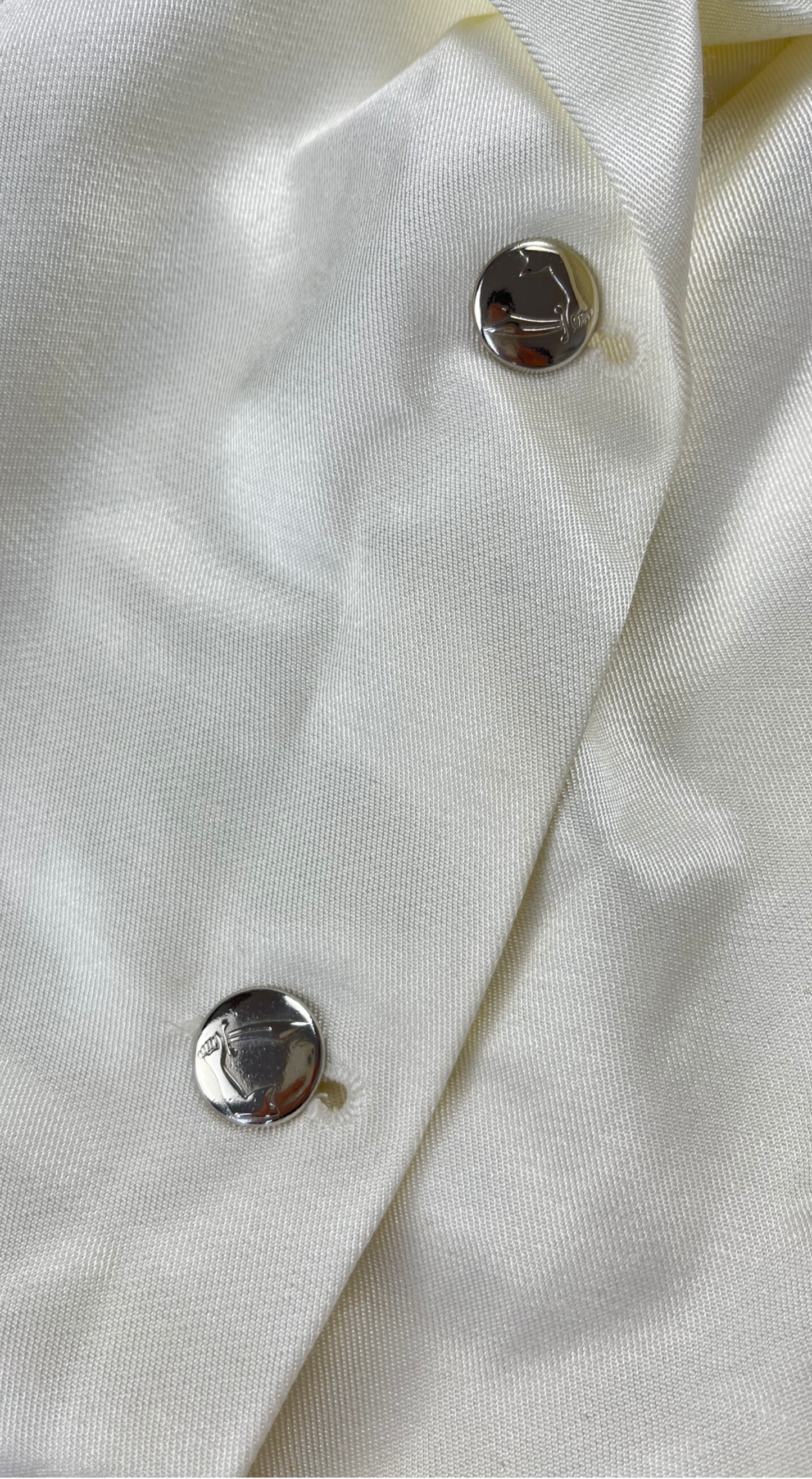 Vivienne Westwood Anglomania ~ 1990s Tailored blazer with large pockets in cream white