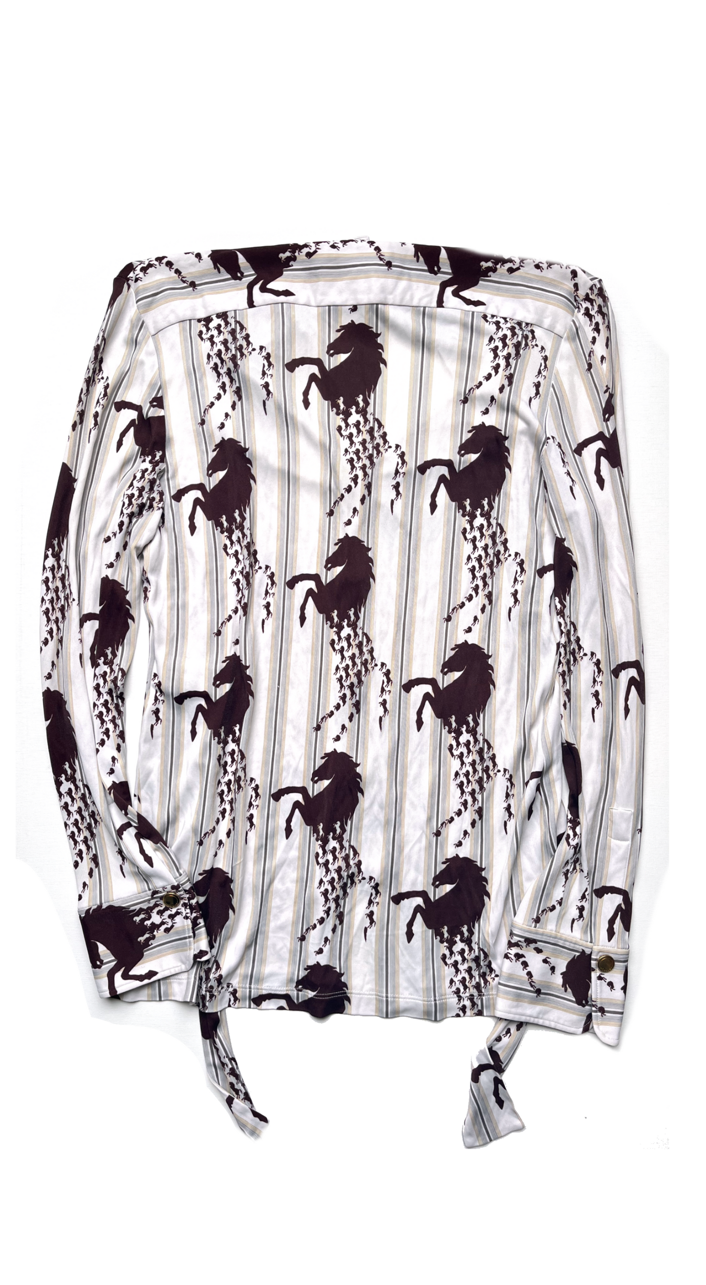 CHLOÉ ~ Horse Print Blouse