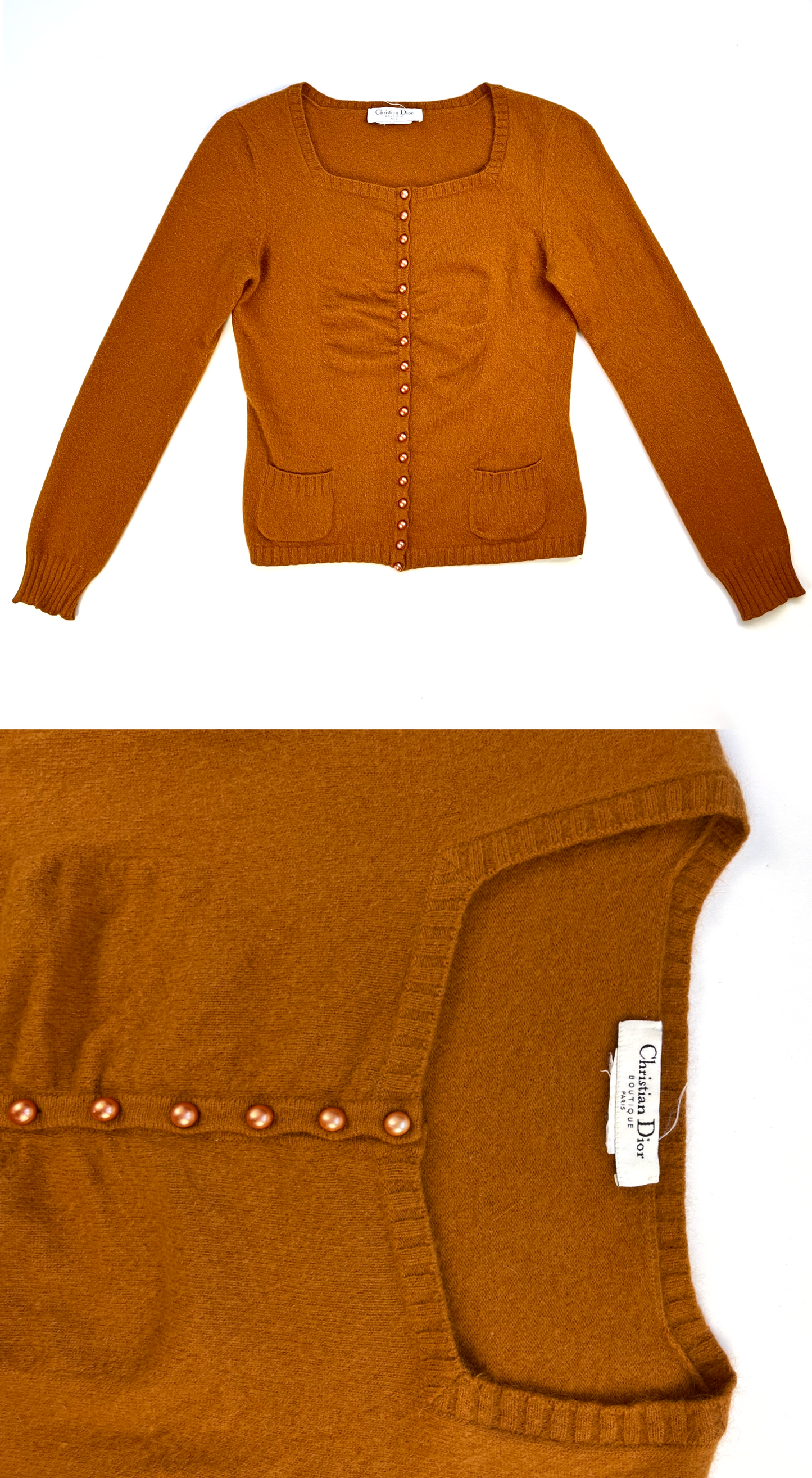 Christian Dior ~ F/W 2005 Angora Wool Cardigan