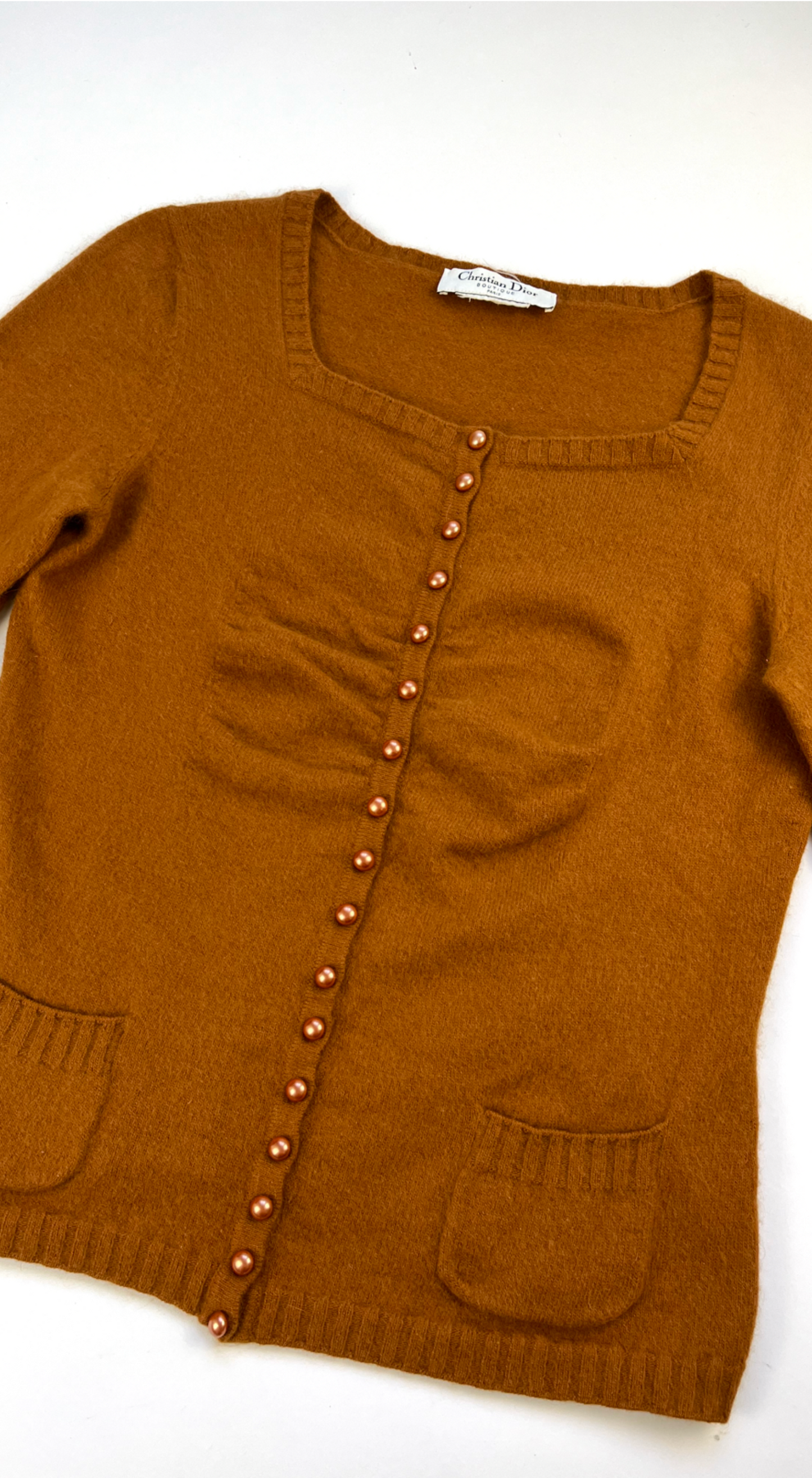 Christian Dior ~ F/W 2005 Angora Wool Cardigan