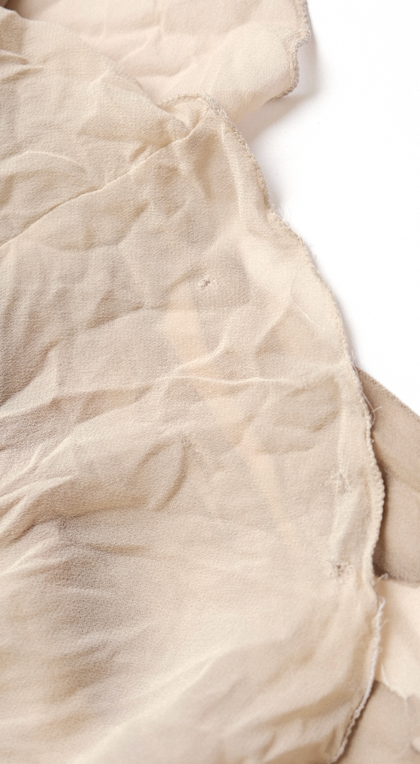 Clip 2000s Runway Silk Sheer Pearl Embellished Gown