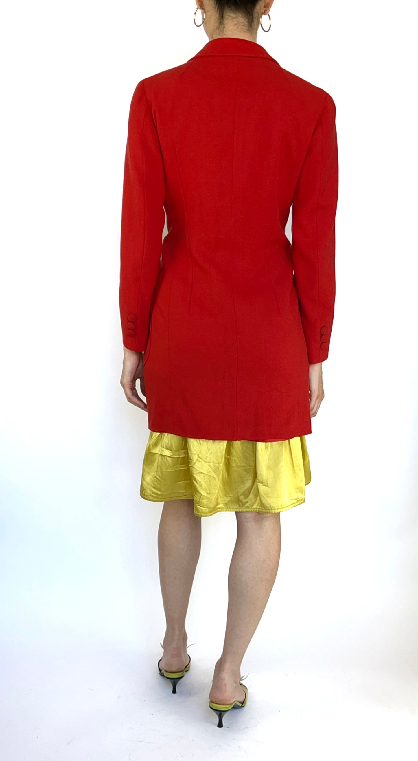 Moschino ~ Red Spring Coat
