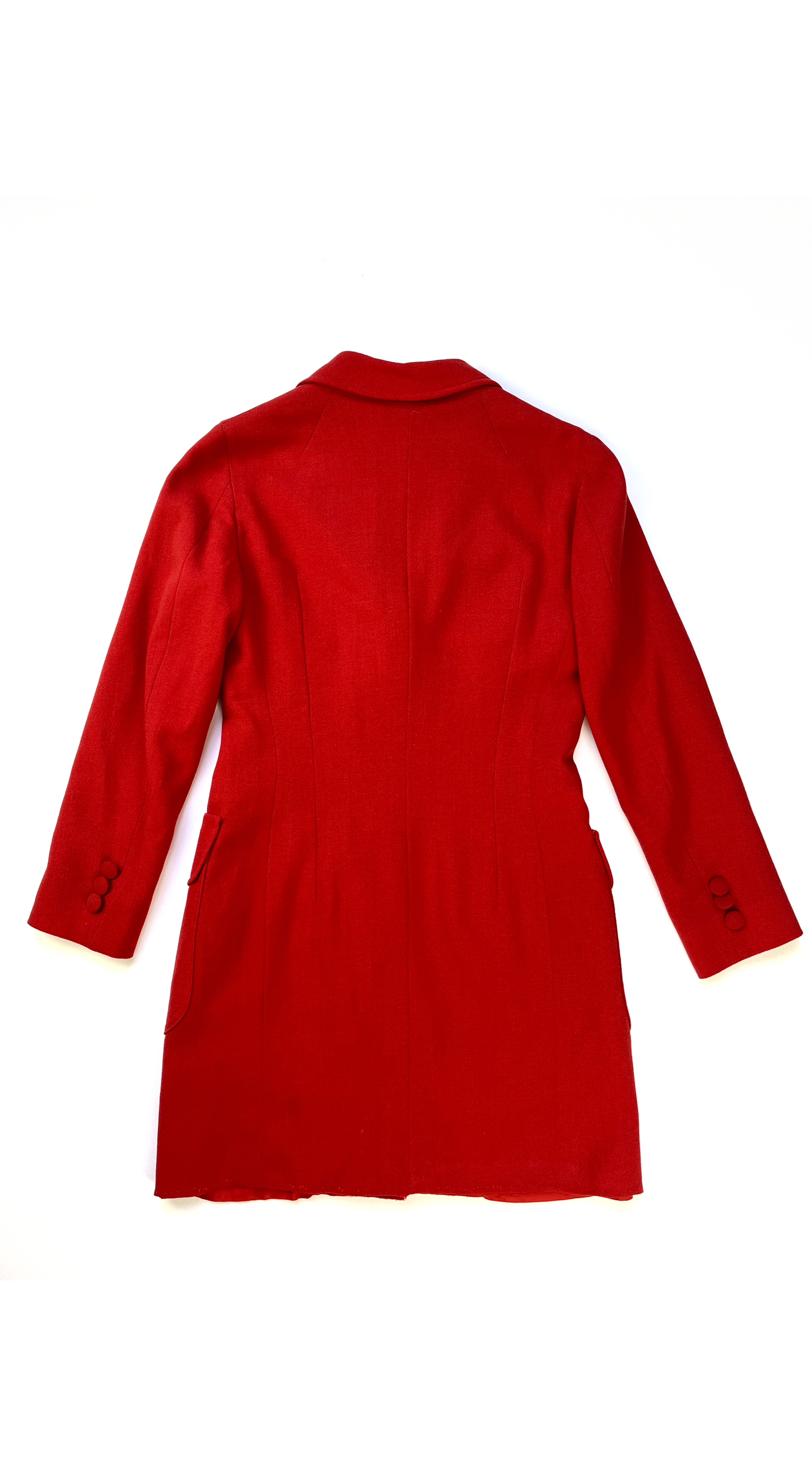 Moschino ~ Red Spring Coat