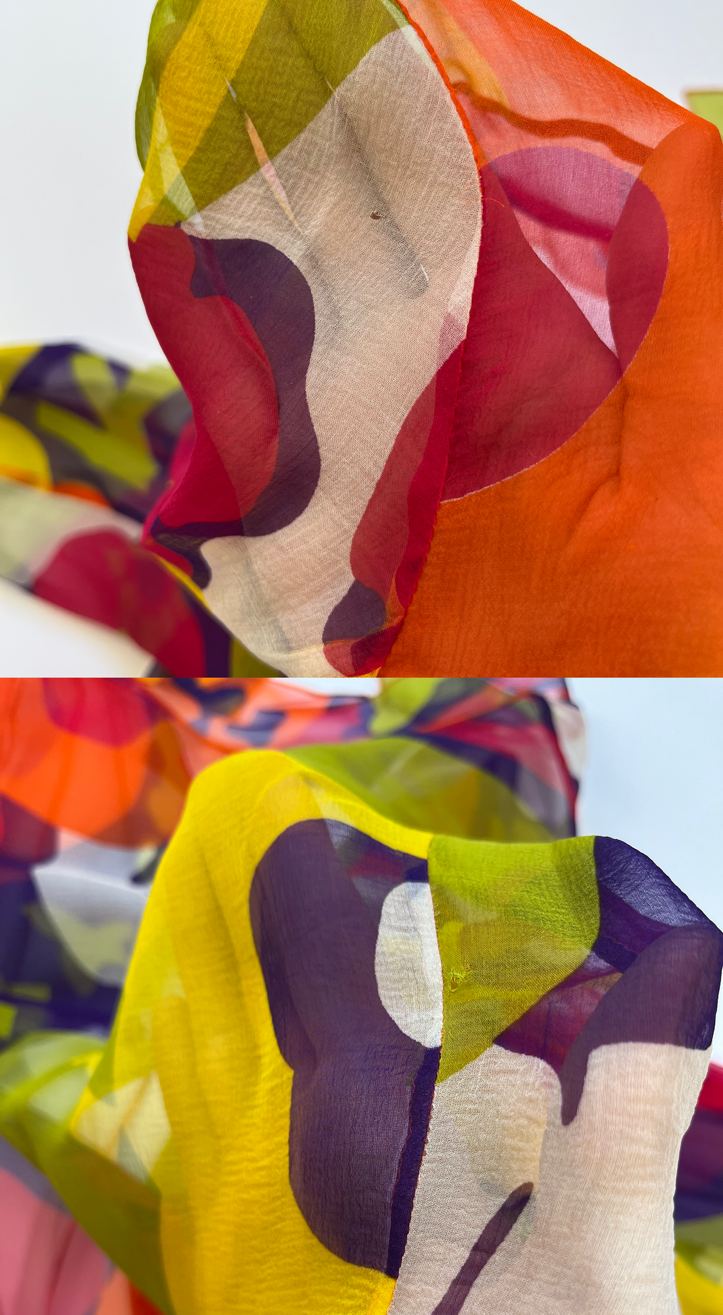 Chanel ~ S/S 2000 Silk Floral Multicolor Shirt
