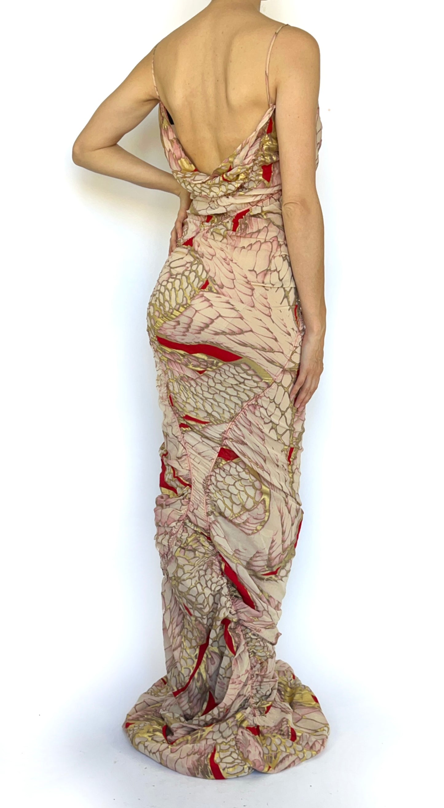 Roberto Cavalli ~ Runway SS 2007 Silk Mermaid Dress