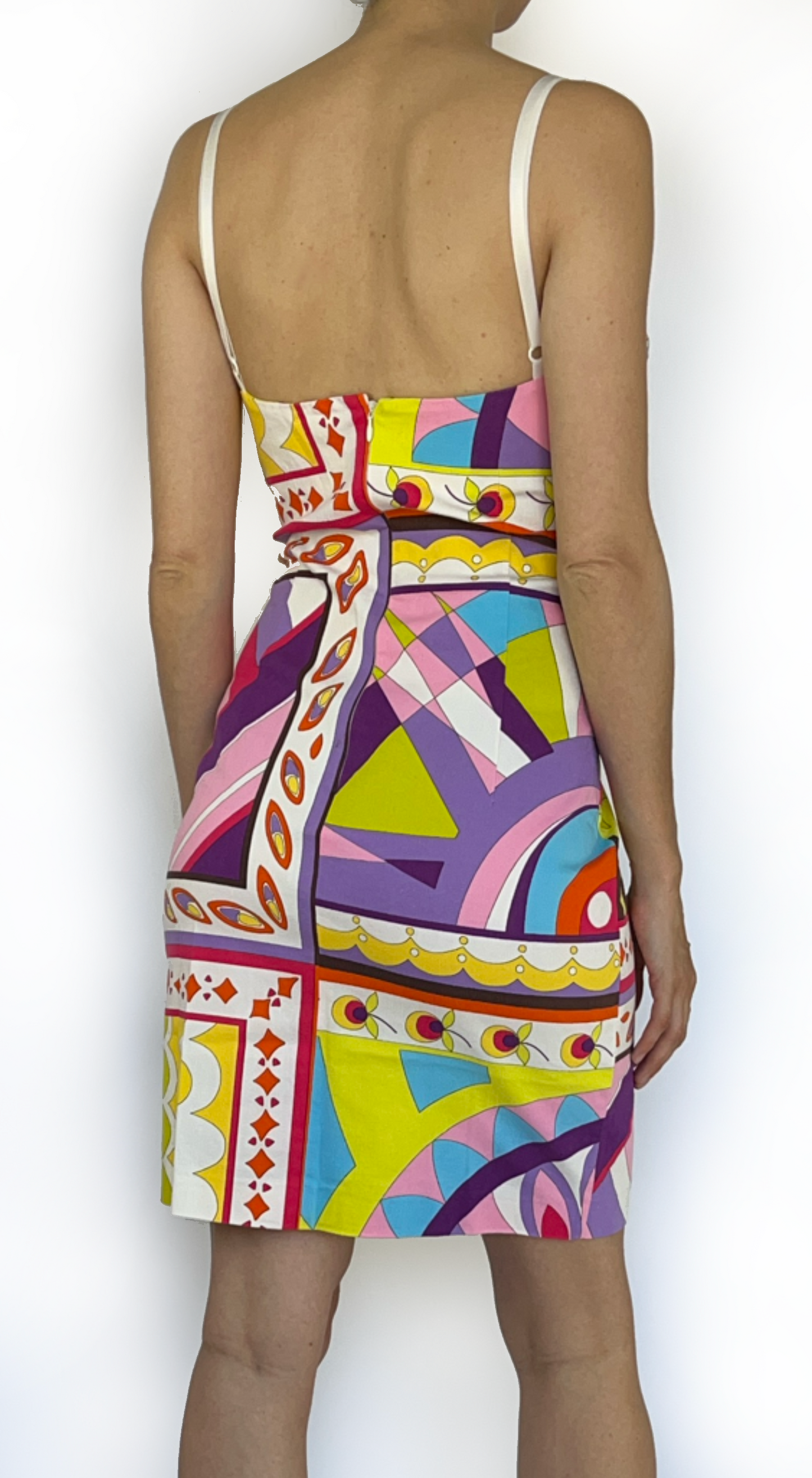 Dolce & Gabbana ~ SS 2002 Midi Abstract Dress