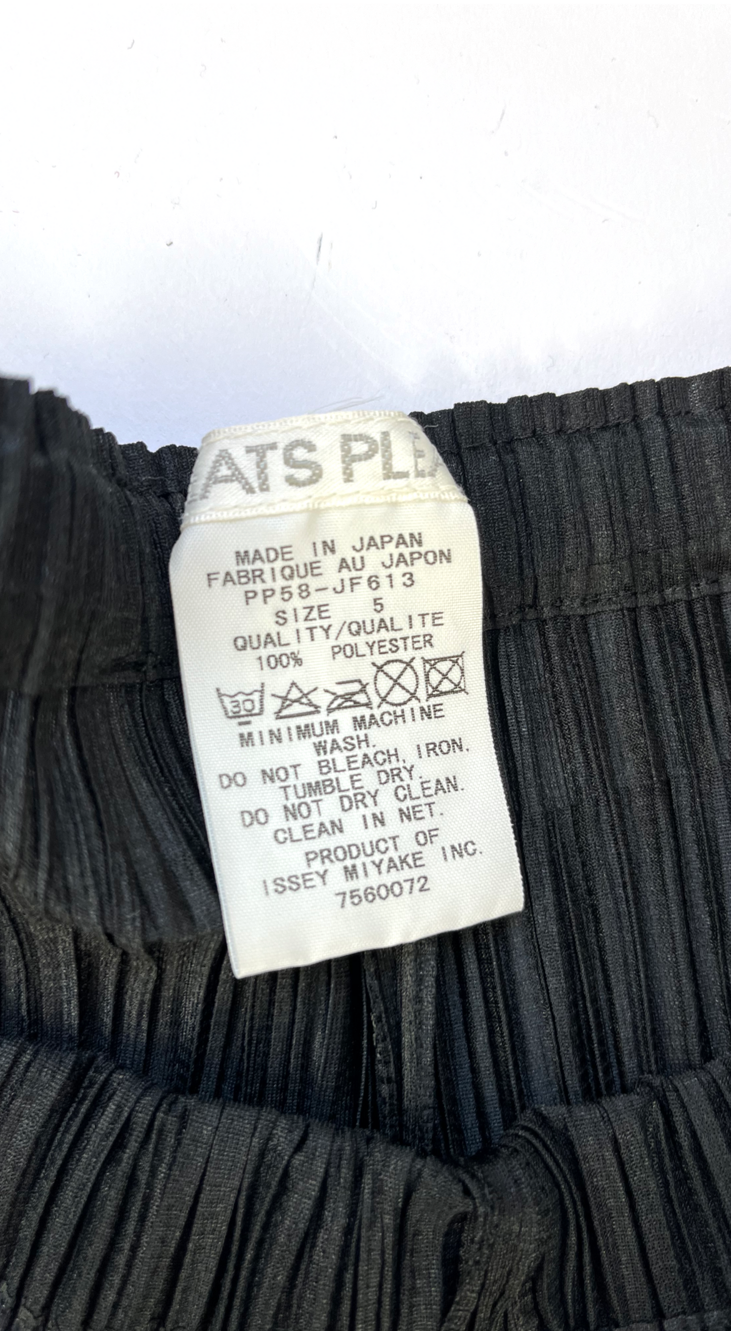 Issey Miyake ~ Y2k Pleated Pants