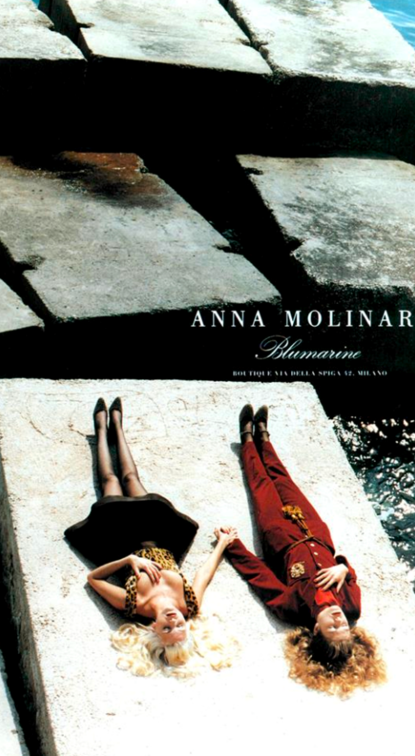 Anna Molinari by Blumarine ~ FW 1994 Leopard Corset
