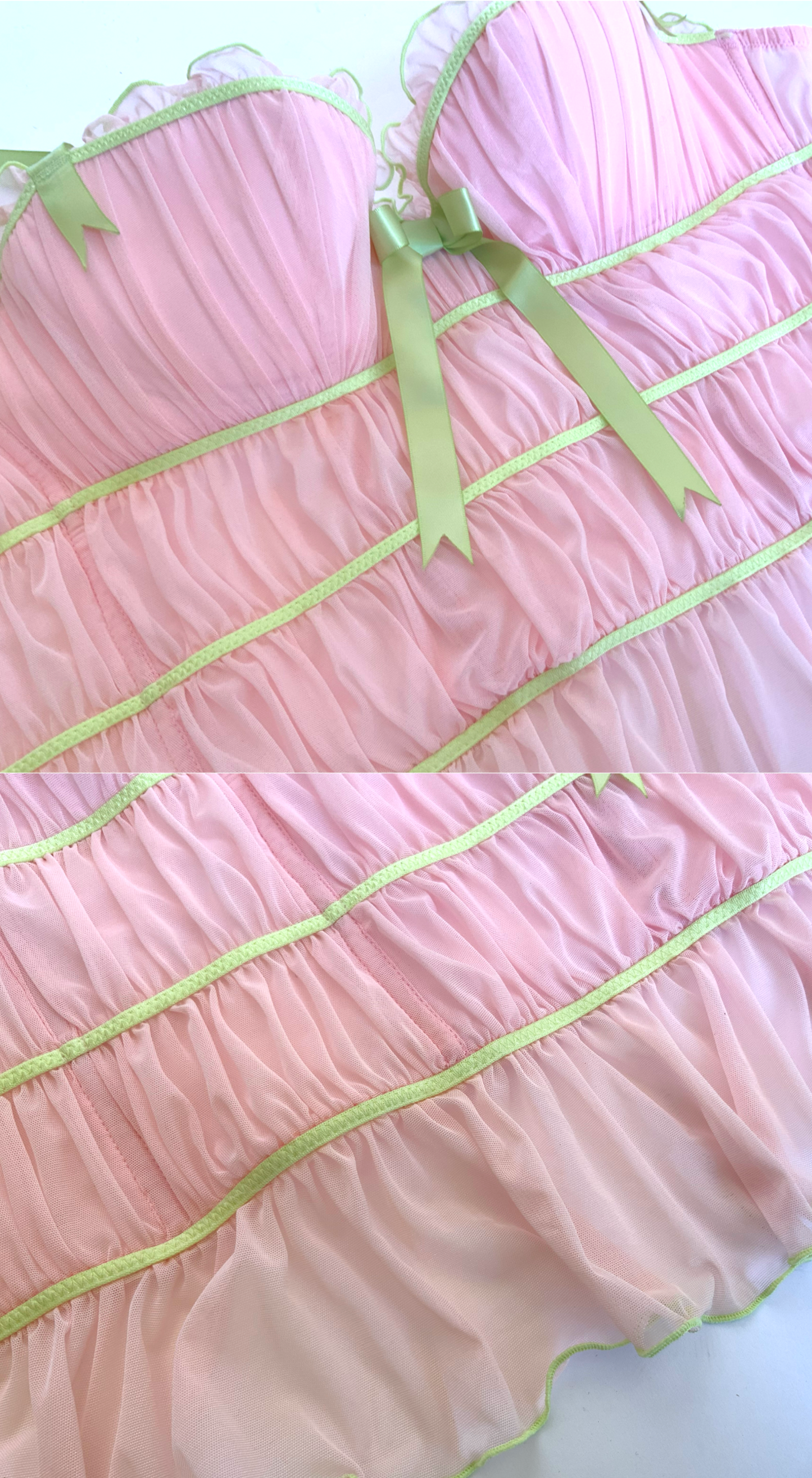 Chantal Thomass ~ F/W 2006 Romantic Powder Pink Corset Set