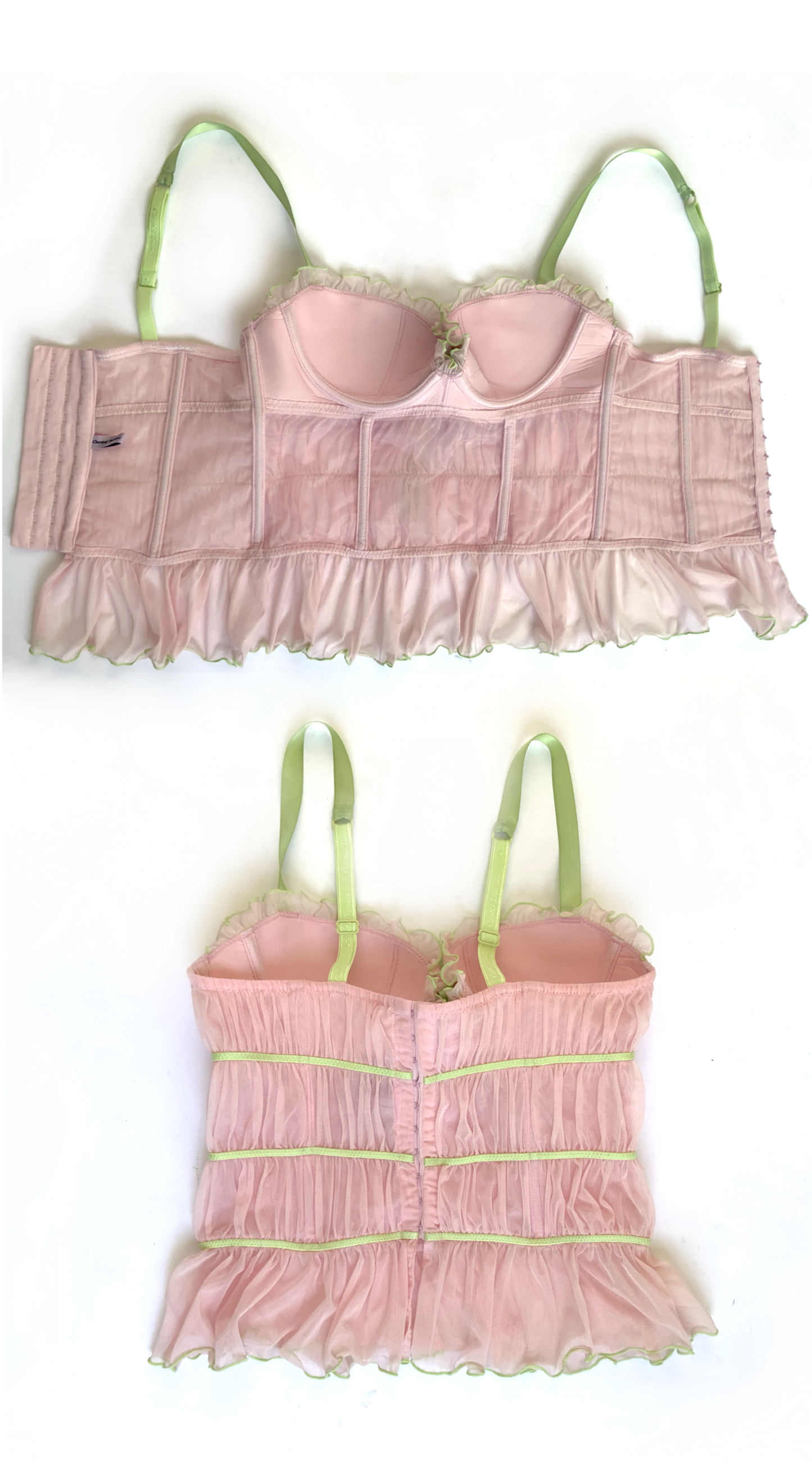 Chantal Thomass ~ F/W 2006 Romantic Powder Pink Corset Set