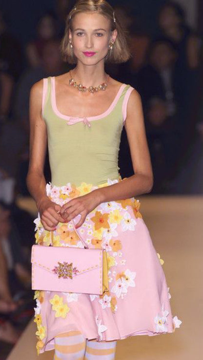 Moschino SS 2001 Silk Set
