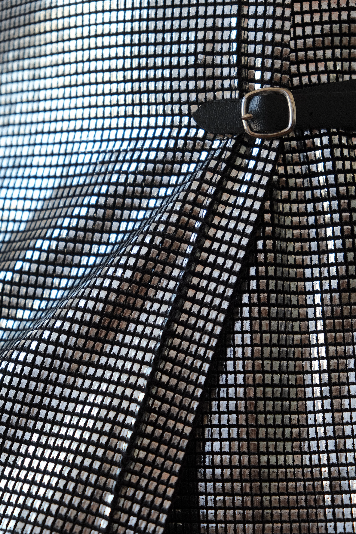 Paco Rabanne 1990s Silver Mini Skirt