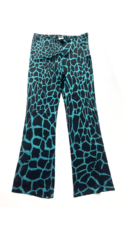 Roberto Cavalli ~ F/W 2000 Silk Giraffe Print Pants