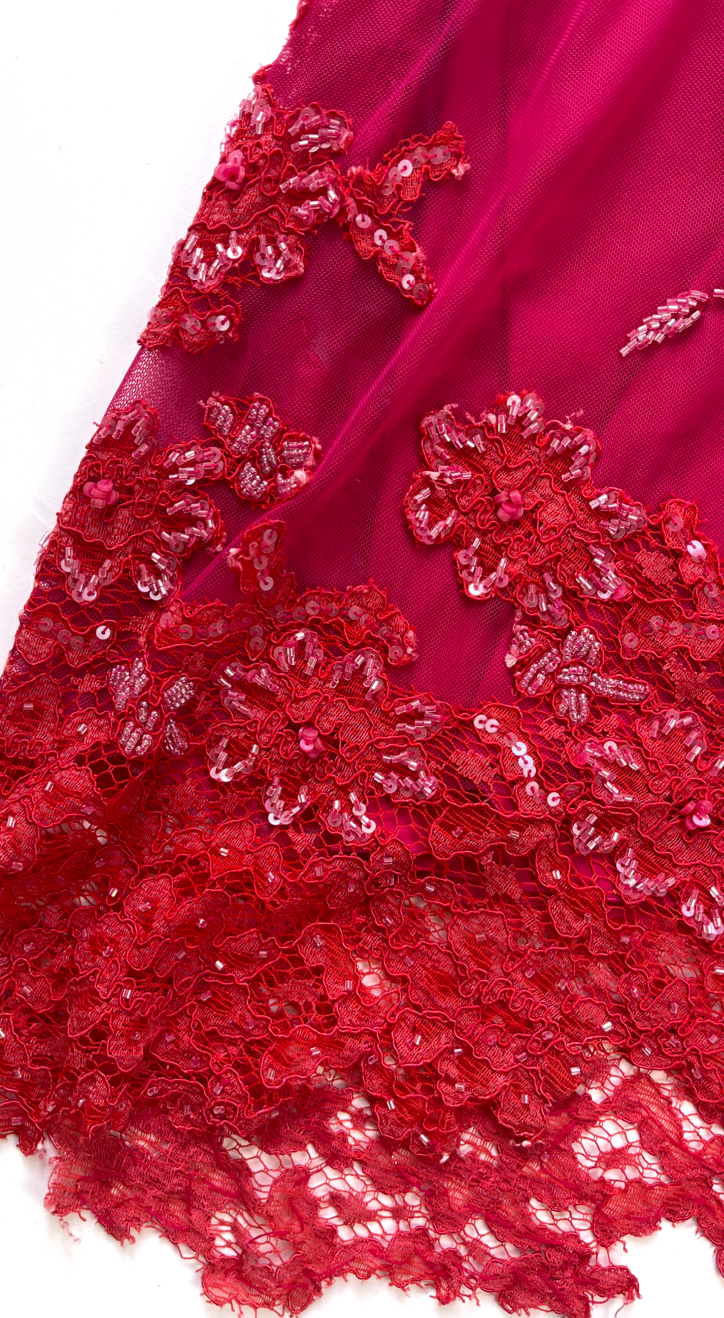 Aftershock ~ Y2K Hot Pink Embellished Dress