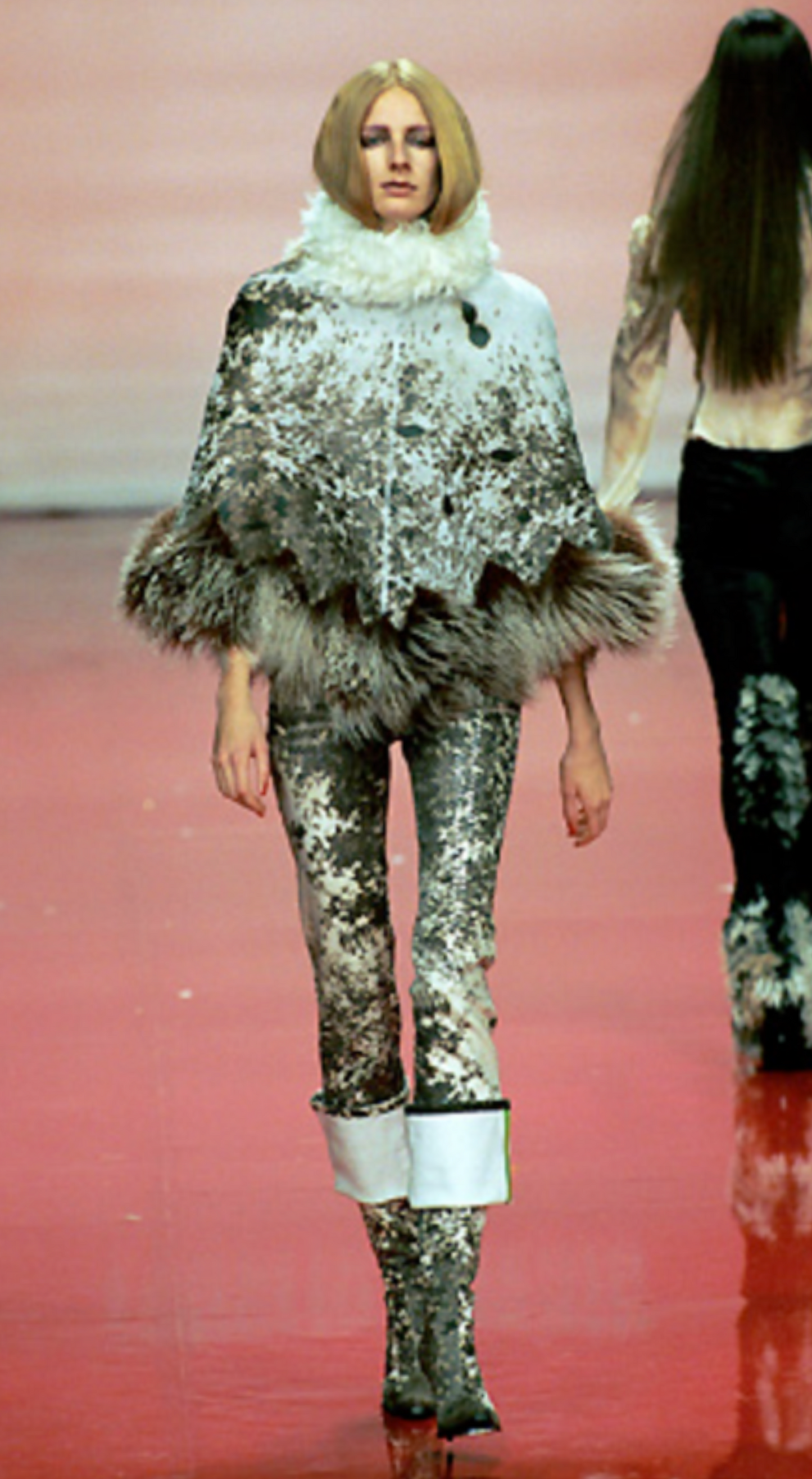 Roberto Cavalli ~ F/W 1999 Horse Fur Pattern Print Pants 