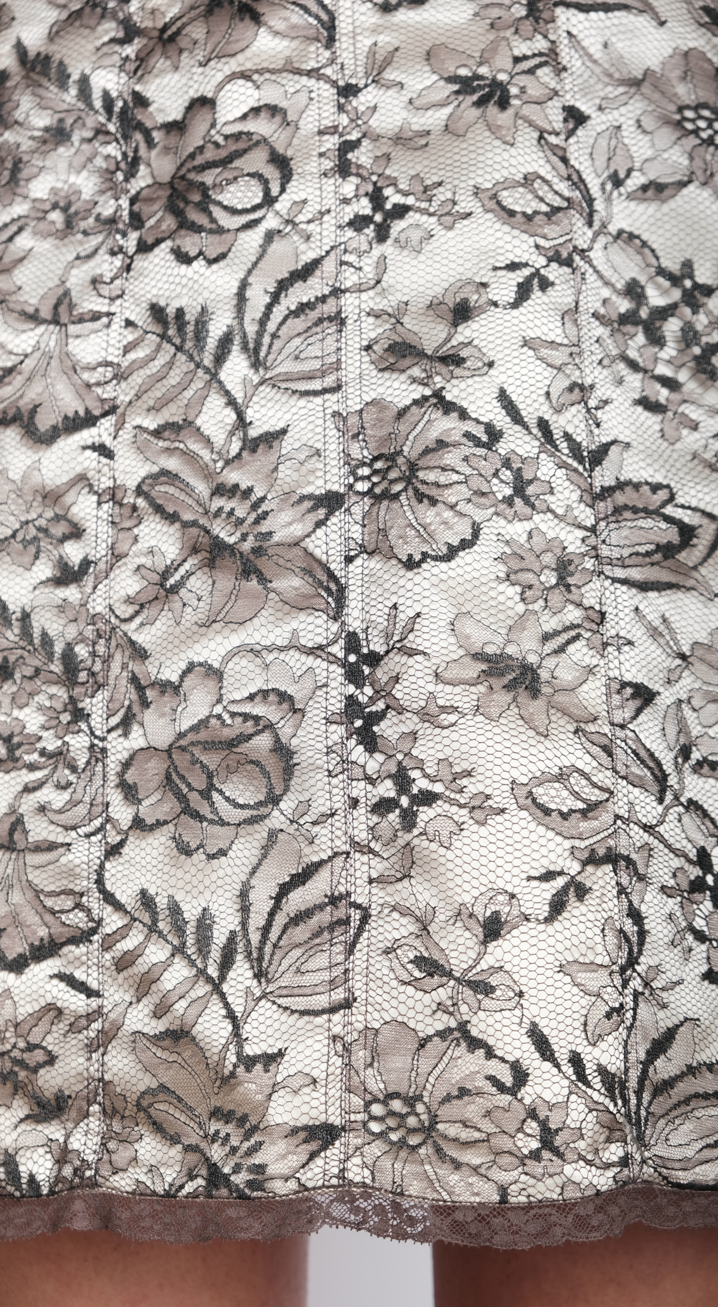 Lolita Lempicka ~ Couture Runway F/W 1994 Lace-Up Corset Mini Dress