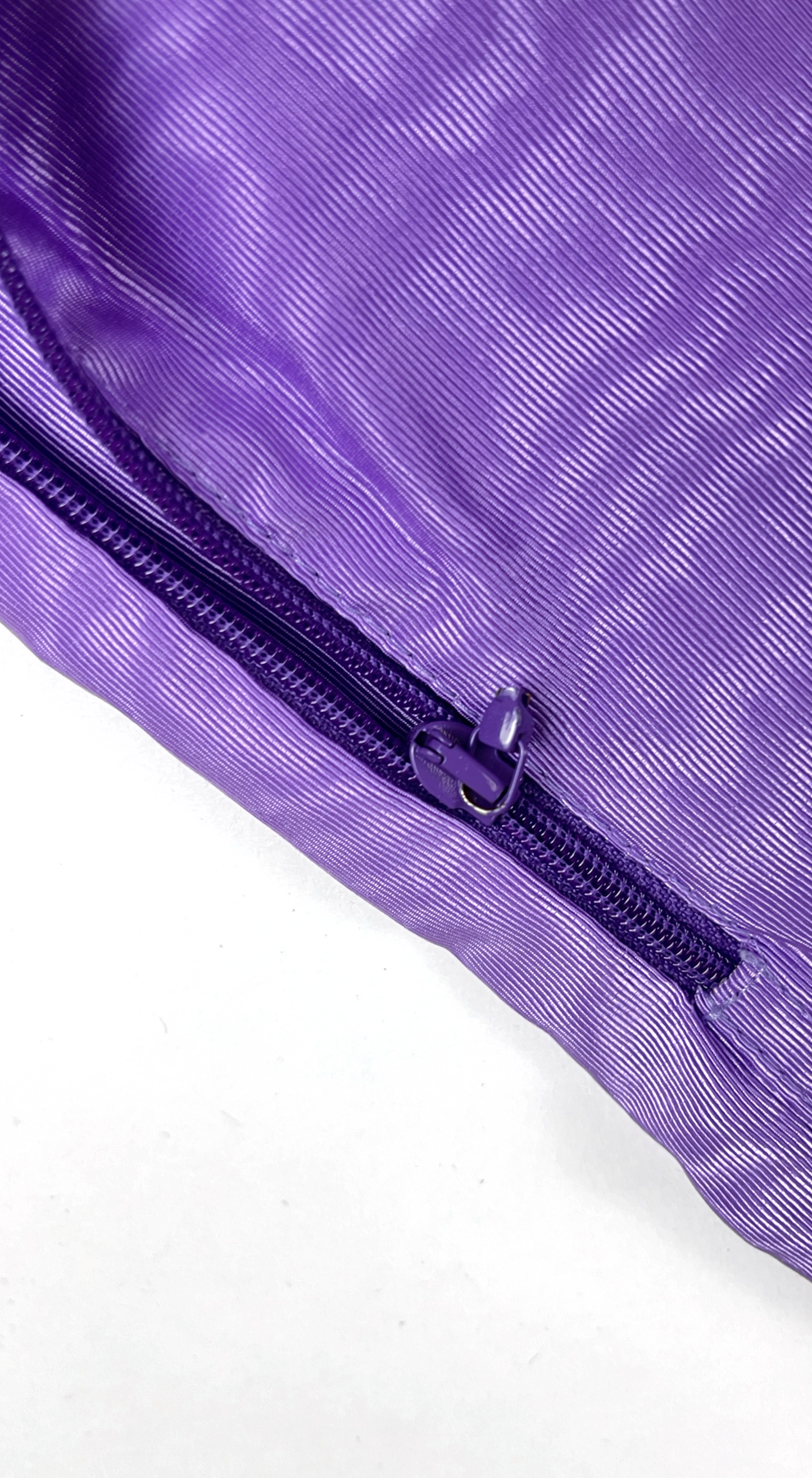 Marine Serre ~ Fall 2018 Purple Shiny Moire Trouser