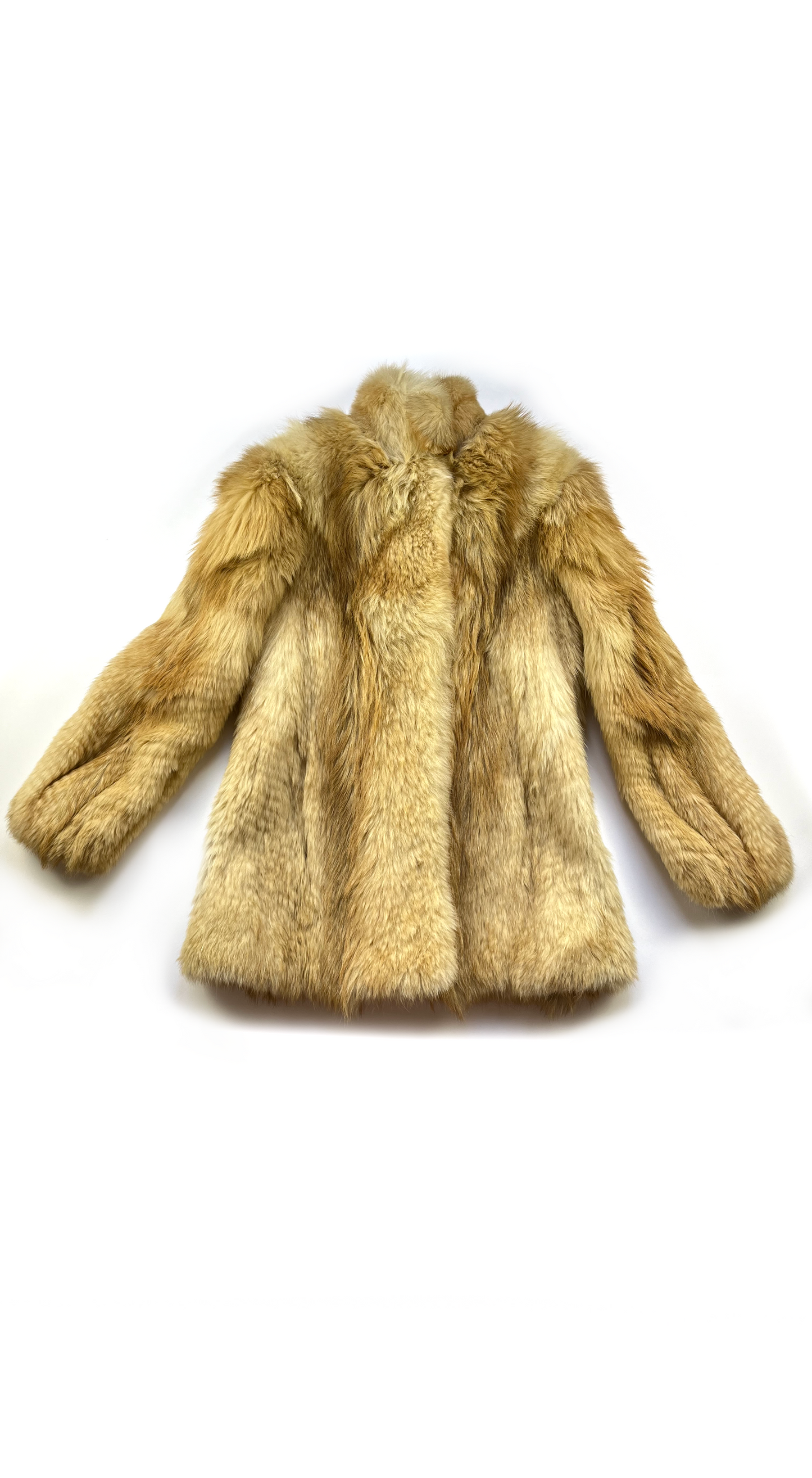 Betty Barclay ~ Vintage Beige-Brown Fur Coat