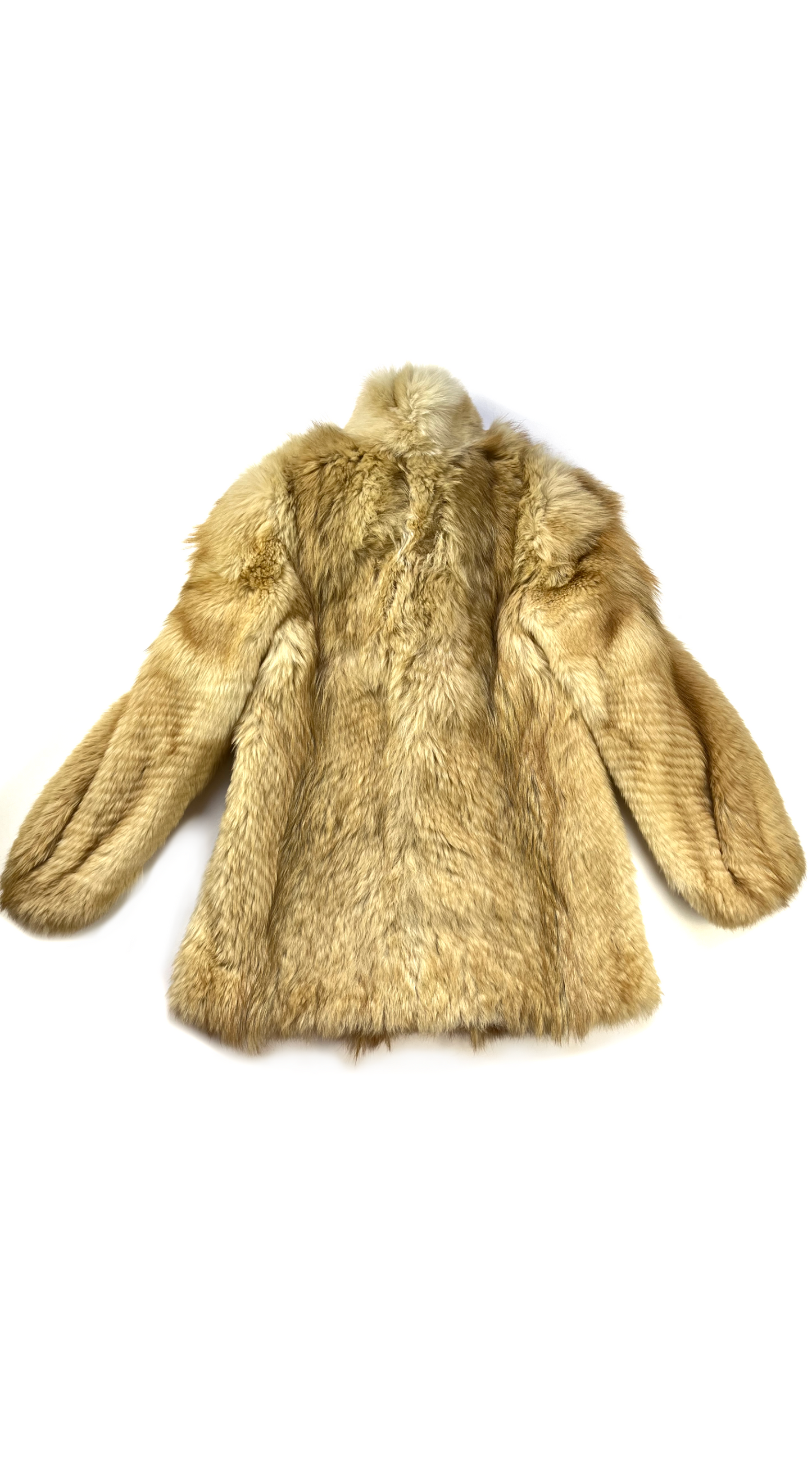 Betty Barclay ~ Vintage Beige-Brown Fur Coat