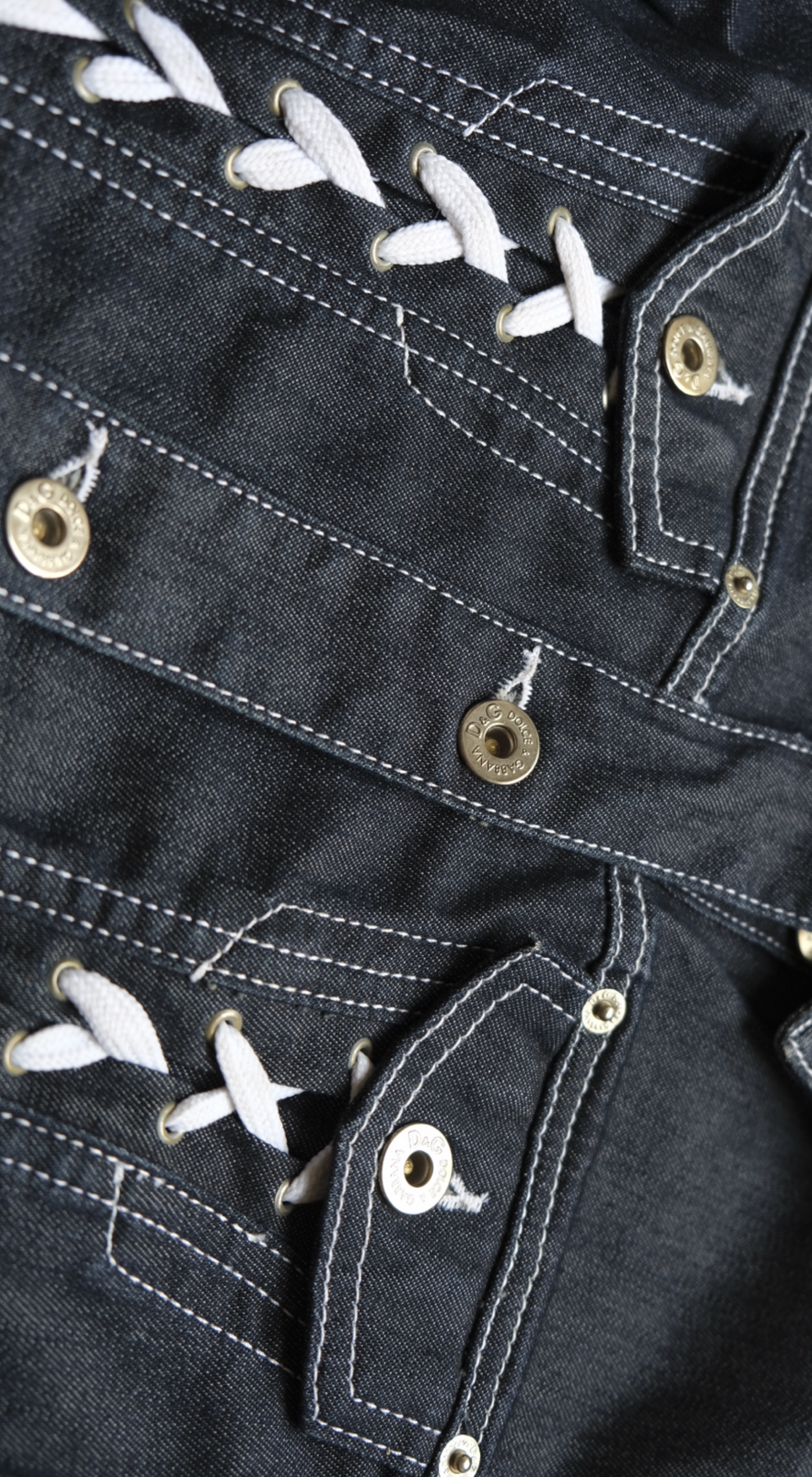 Dolce & Gabbana ~ 2000s Denim Jacket & Capri Pants Set