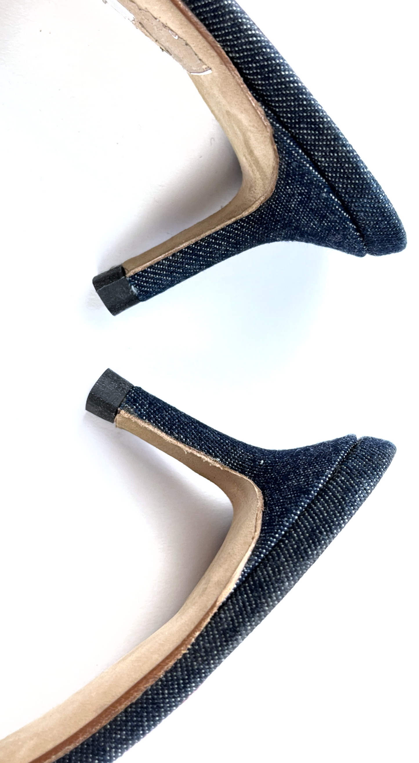 John Galliano ~ Y2k Denim Mules