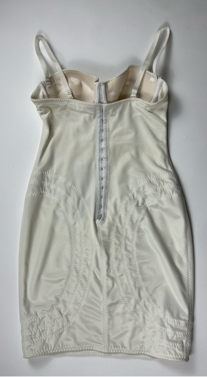 Jean Paul Gaultier ~ Y2k S/S 2005 Off-white Corset Bustier Dress