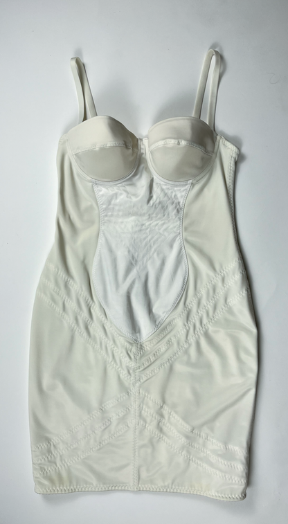 Jean Paul Gaultier ~ Y2k S/S 2005 Off-white Corset Bustier Dress