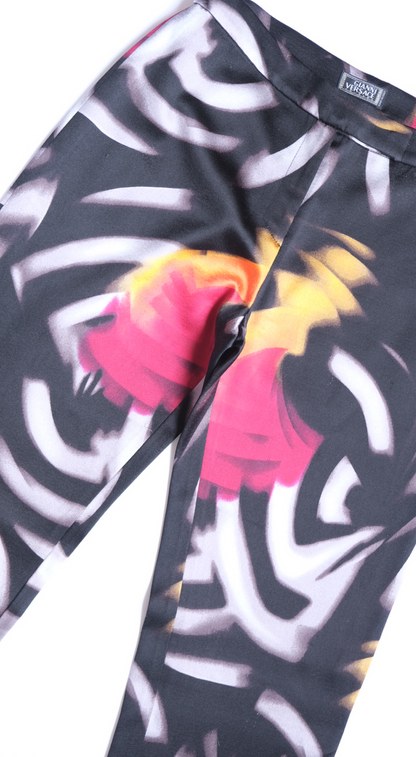 Gianni Versace ~ Runway Fall/Winter 1999 Abstract Trouser and Top Set