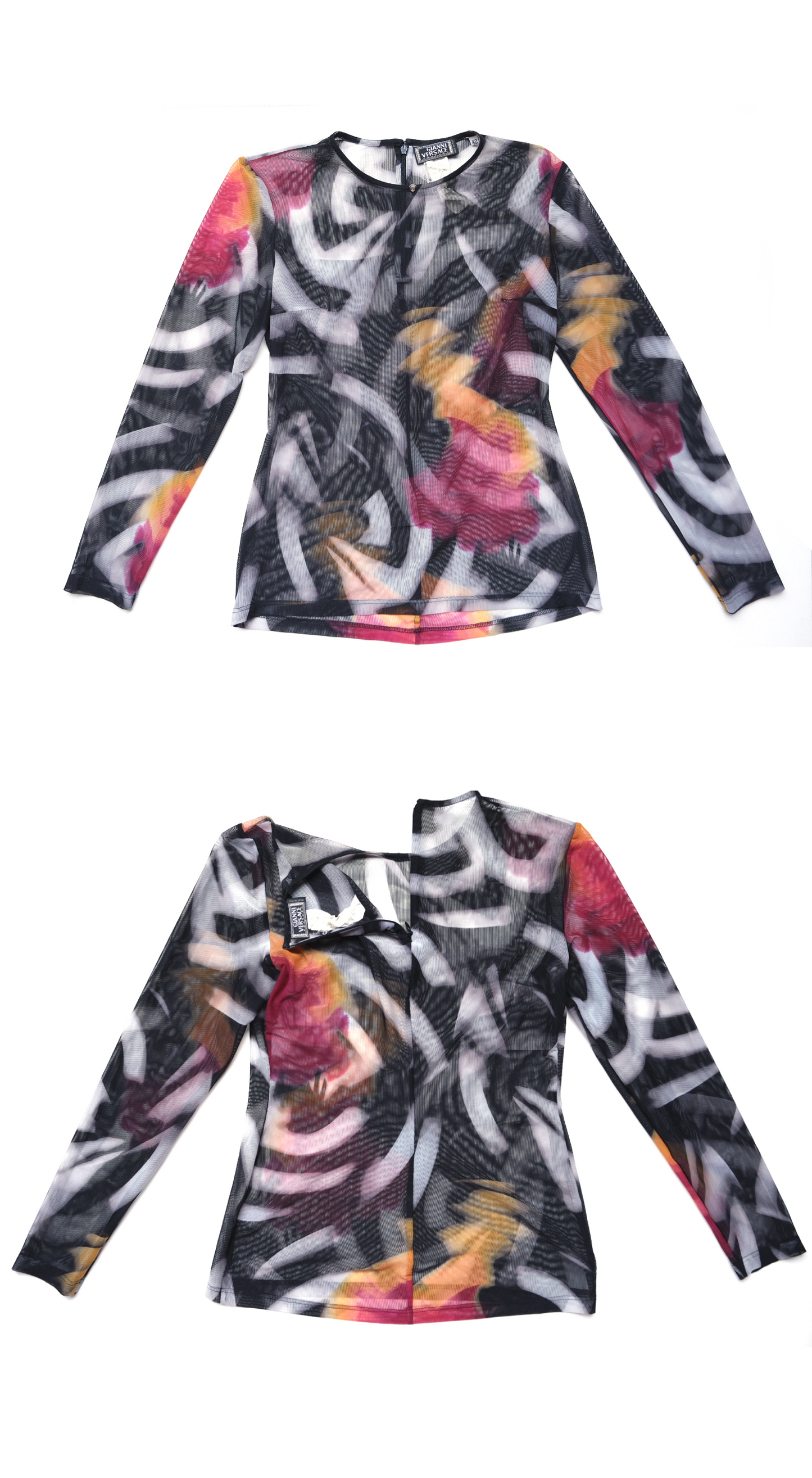 Gianni Versace ~ Runway Fall/Winter 1999 Abstract Trouser and Top Set