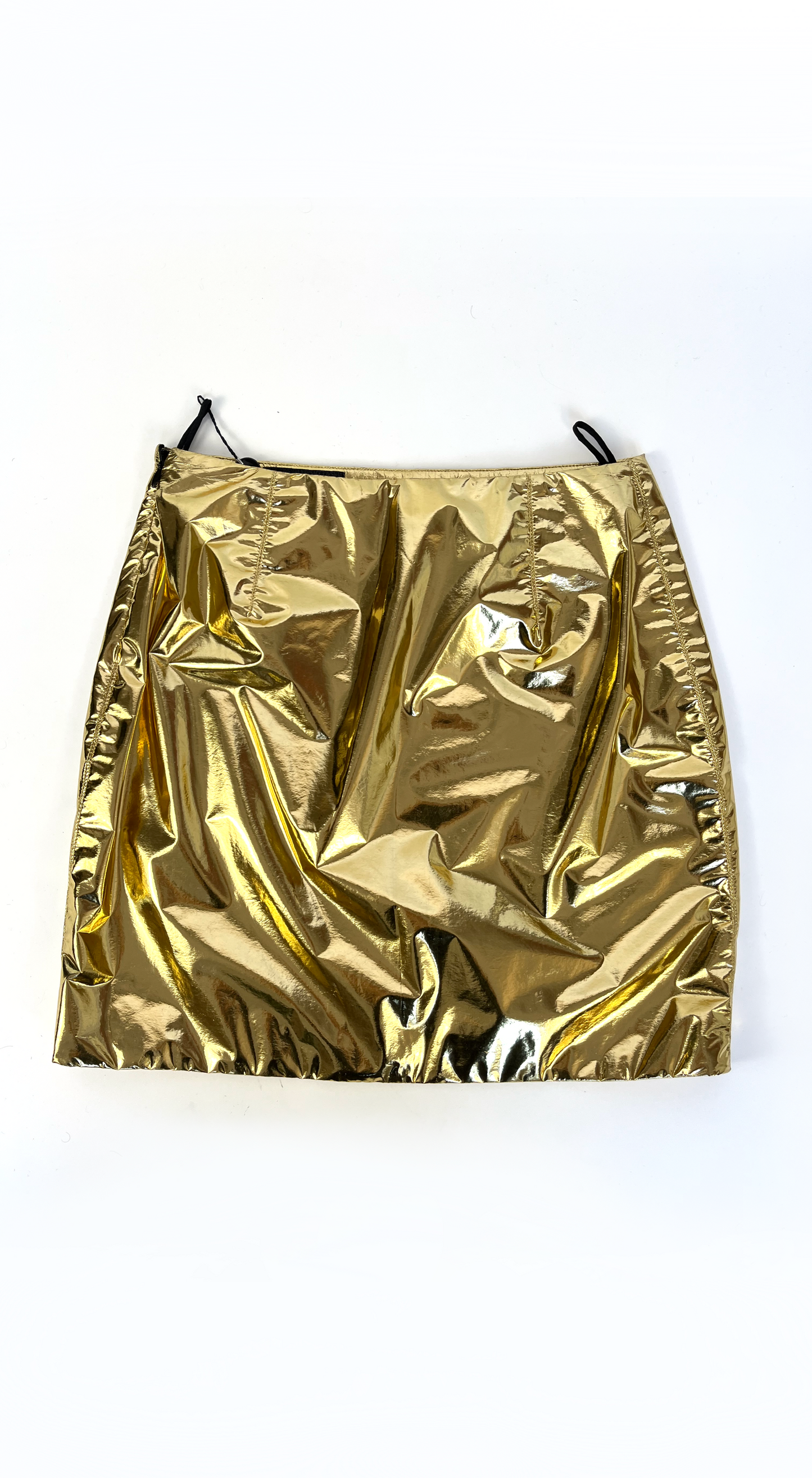 Istante by Gianni Versace ~ Gold Mini Skirt