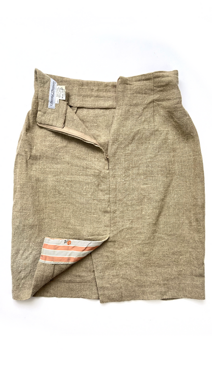 Chantal Thomass ~ 1990s Rose Embroidered Linen & Silk Set