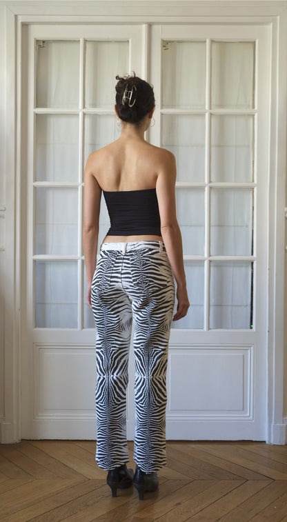 Roberto Cavalli ~ S/S 2000 Zebra Print Pants