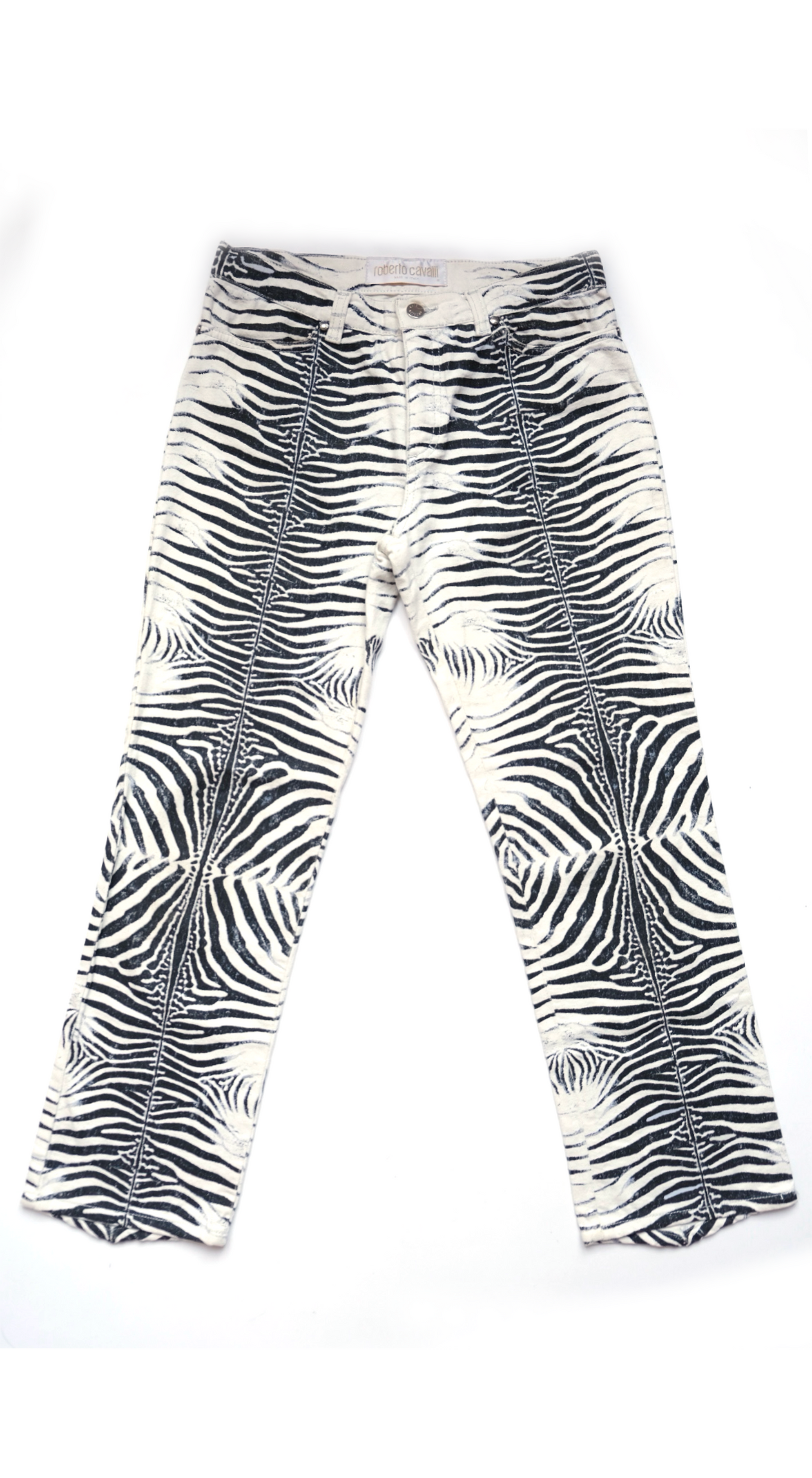 Roberto Cavalli ~ S/S 2000 Zebra Print Pants