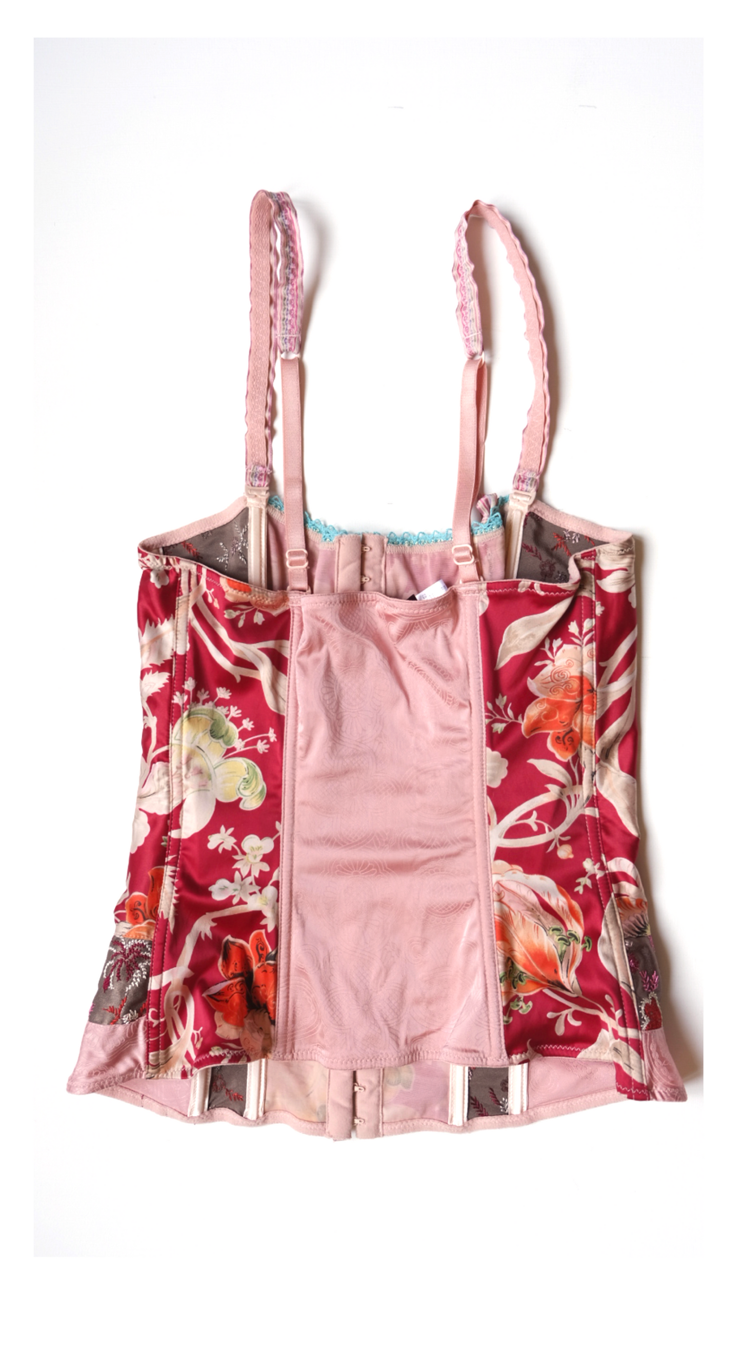 Kenzo ~ Y2K Floral Lace Corset