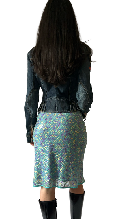 Miss Sixty 2000s Motor Sport Denim Jacket